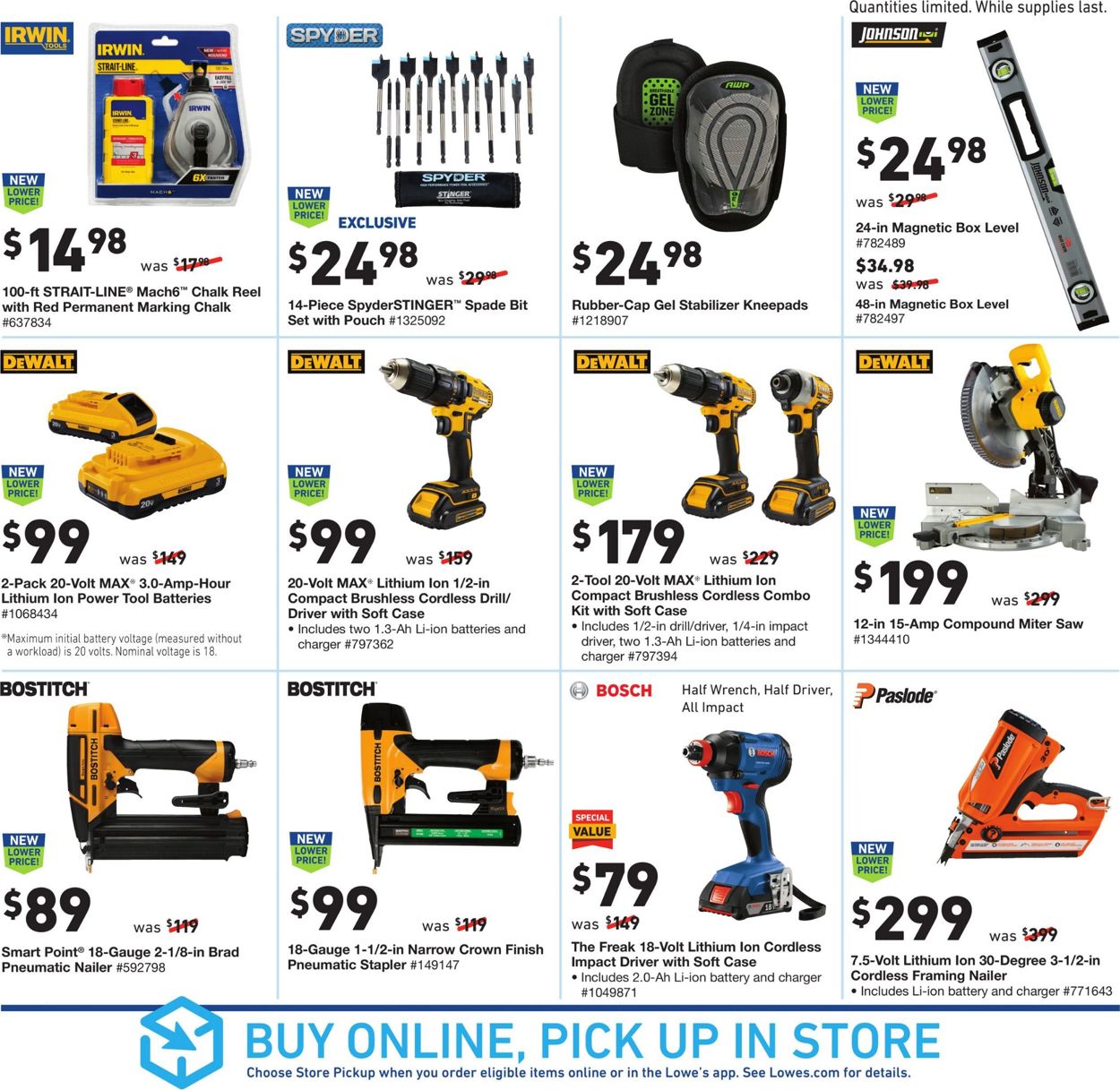 Catalogue Lowe's - New Year's Ad 2019/2020 from 12/25/2019