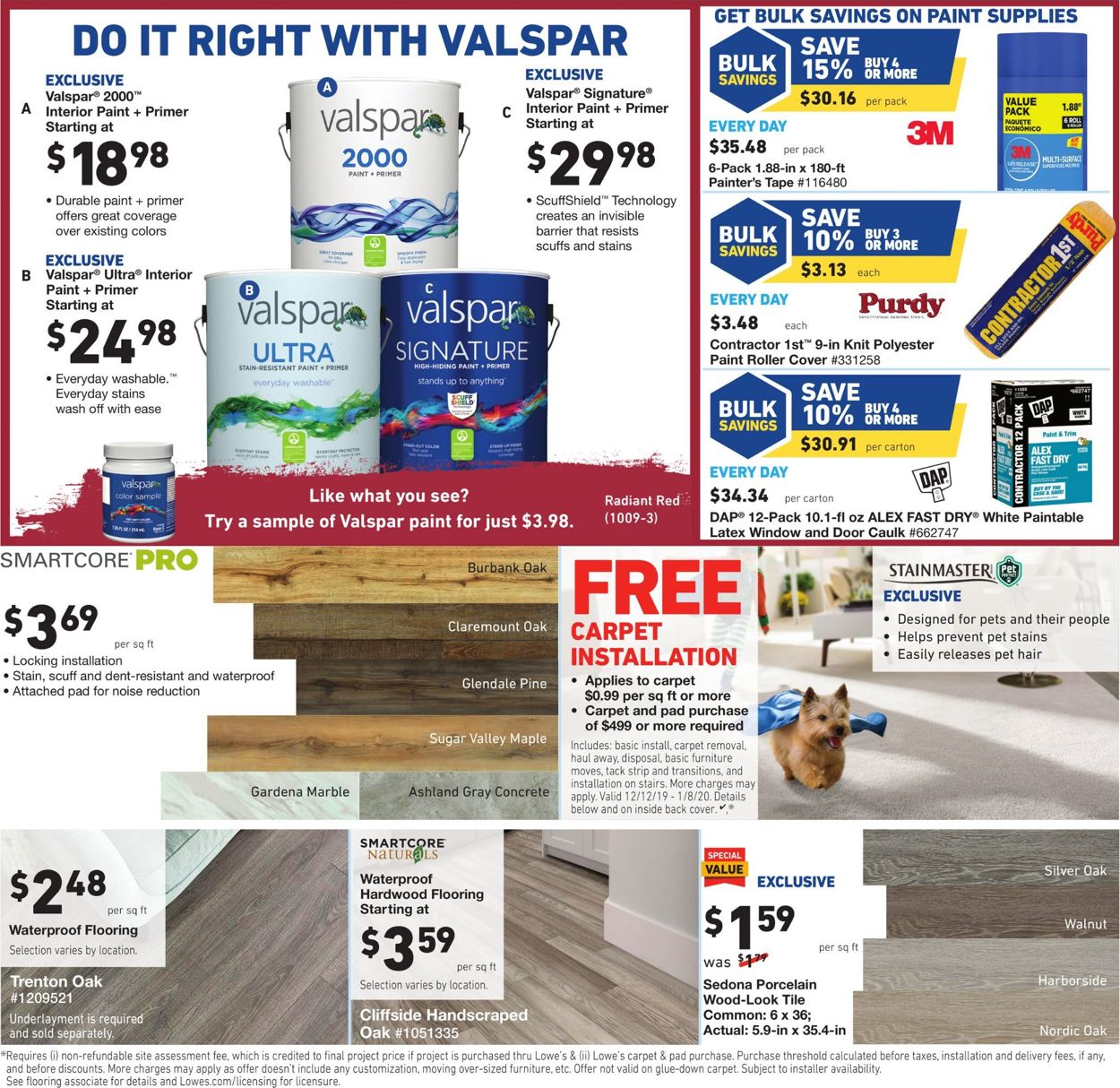 Lowe's New Year's Ad 2019/2020 Current weekly ad 12/25 01/01/2020