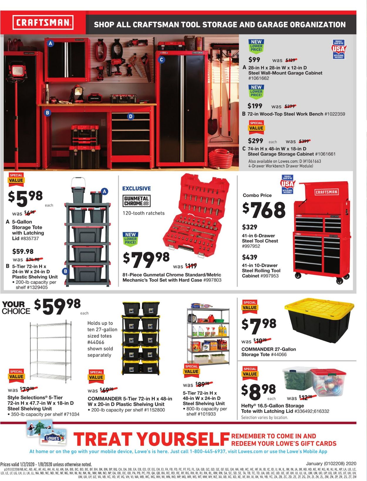 Catalogue Lowe's from 01/02/2020
