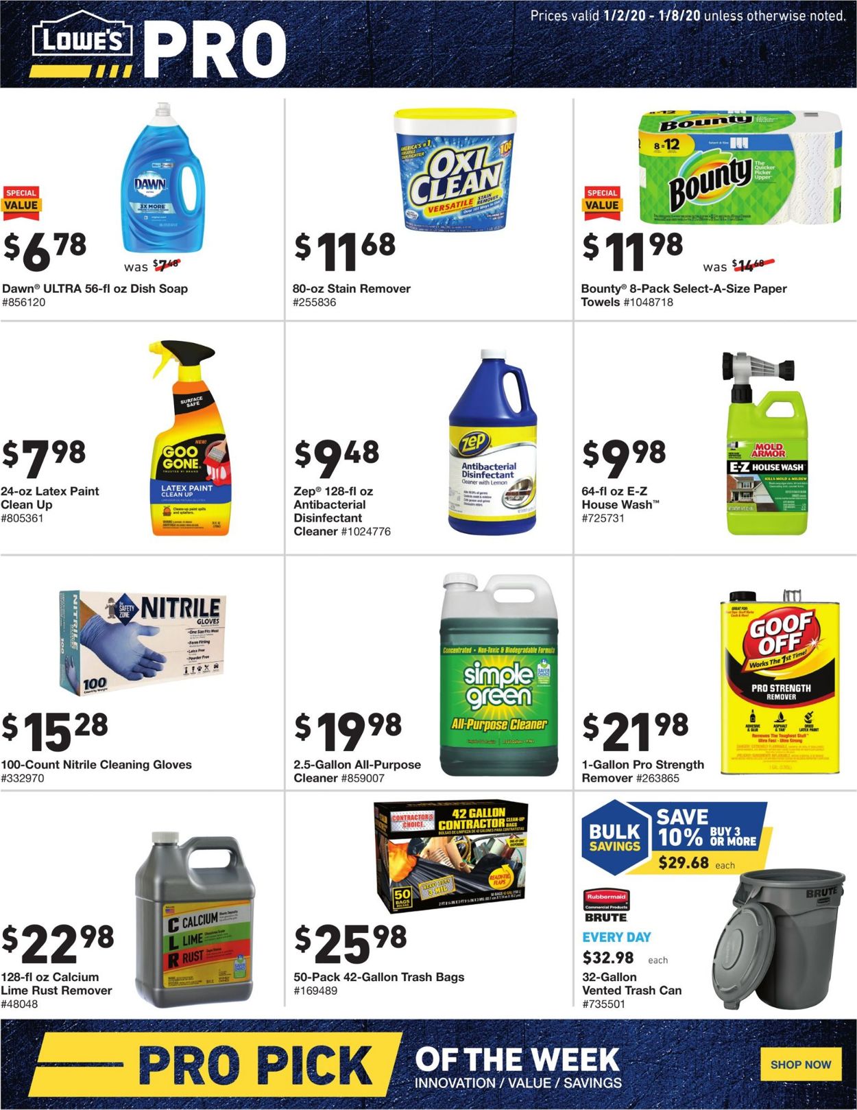 Catalogue Lowe's from 01/02/2020