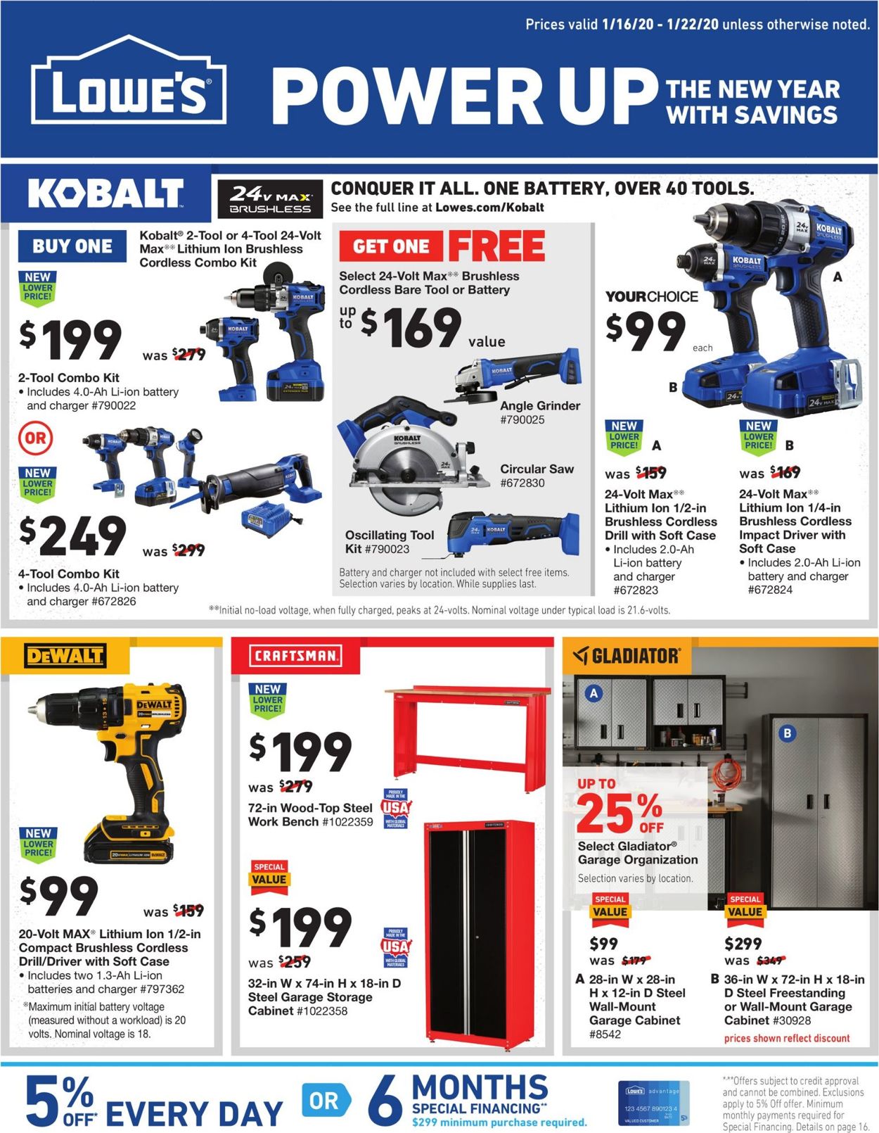 Lowe's Current weekly ad 01/16 01/22/2020
