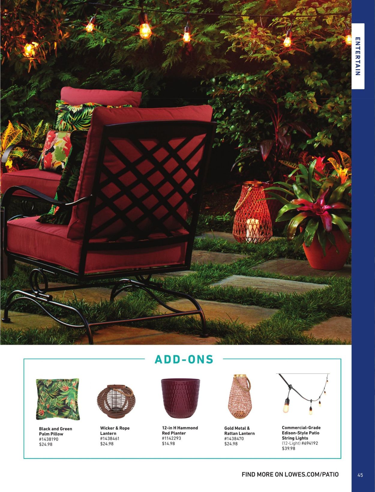 Catalogue Lowe's from 01/16/2020
