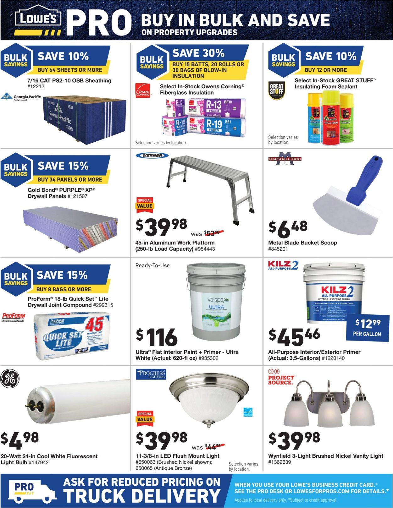 Catalogue Lowe's from 01/23/2020