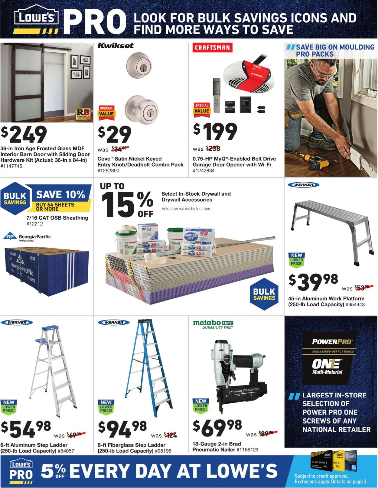 Catalogue Lowe's from 02/06/2020