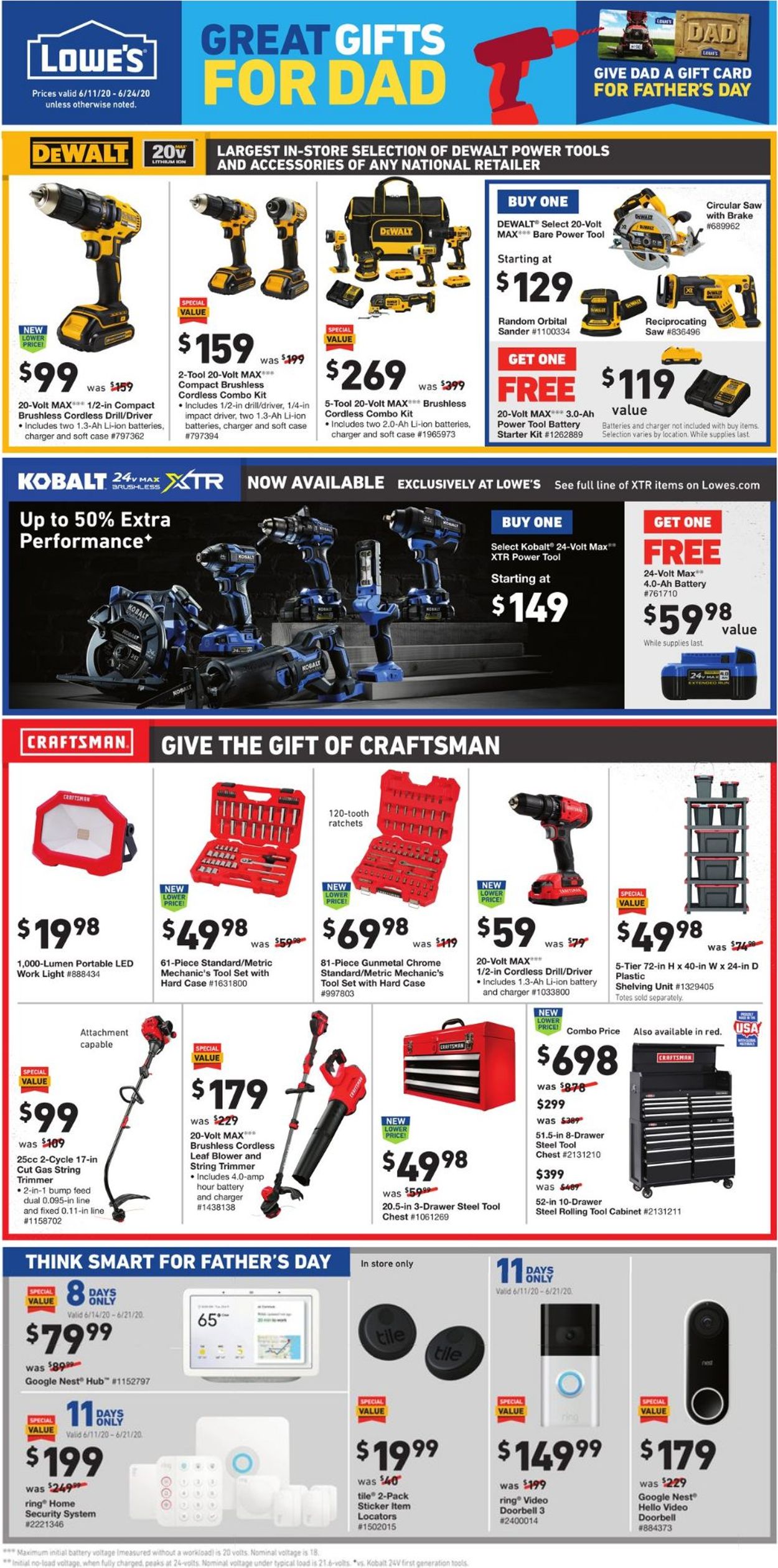 Catalogue Lowe's from 06/11/2020
