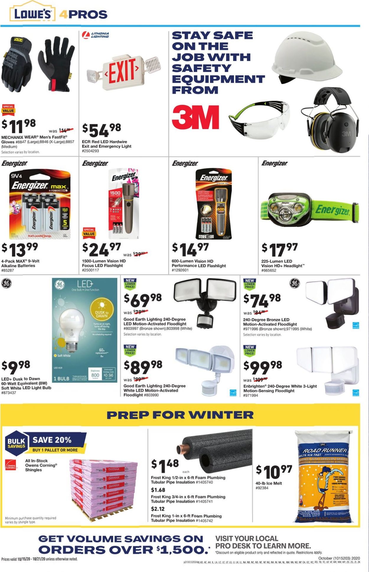 Catalogue Lowe's from 10/15/2020