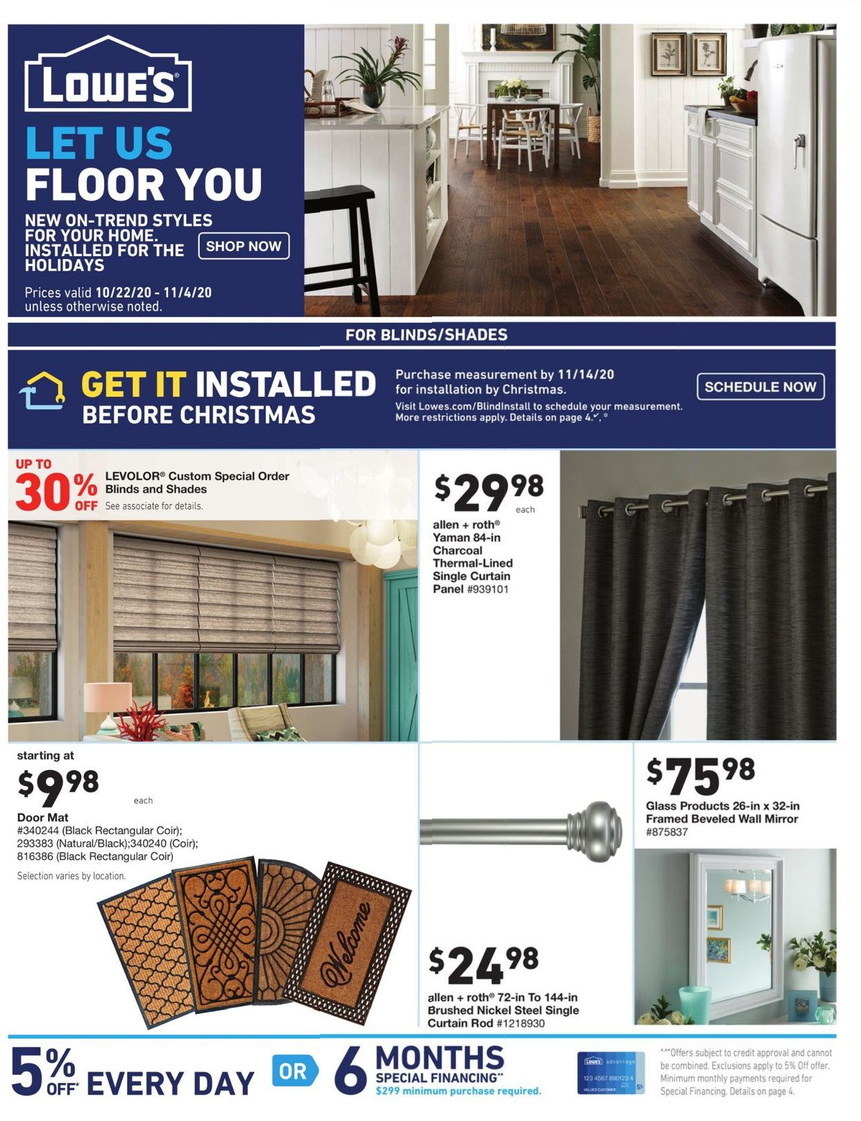 Catalogue Lowe's from 10/22/2020