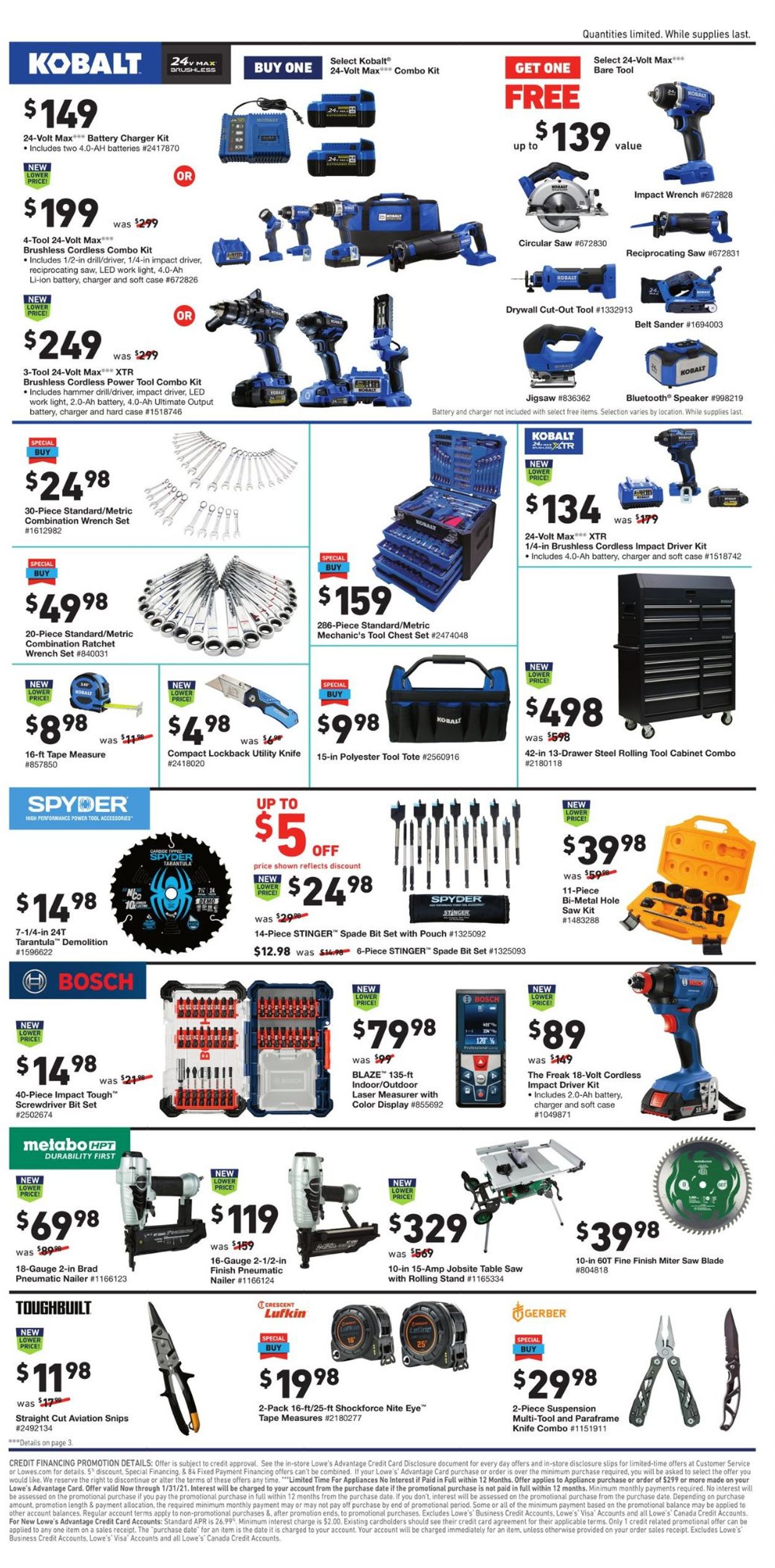 Catalogue Lowe's from 11/05/2020