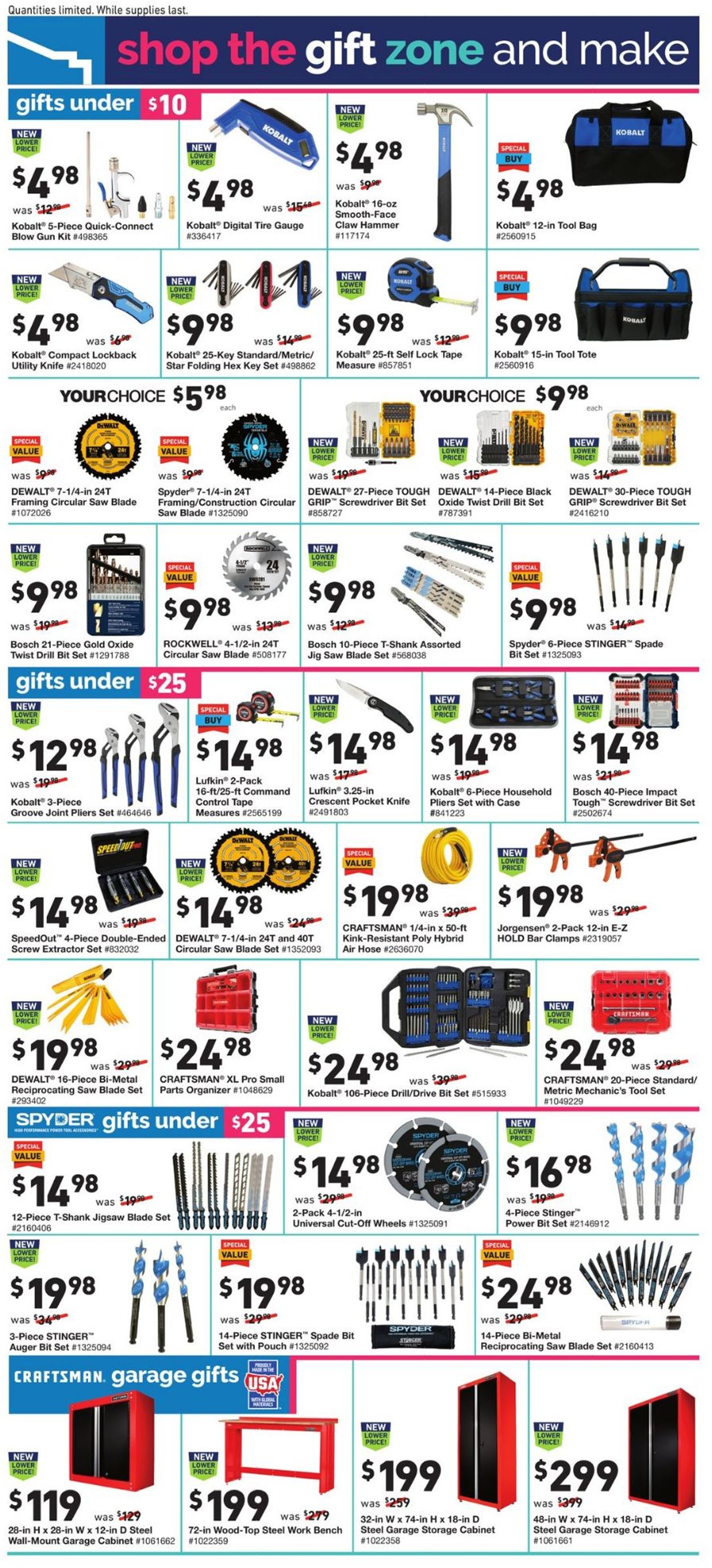 Catalogue Lowe's Black Friday 2020 from 11/26/2020