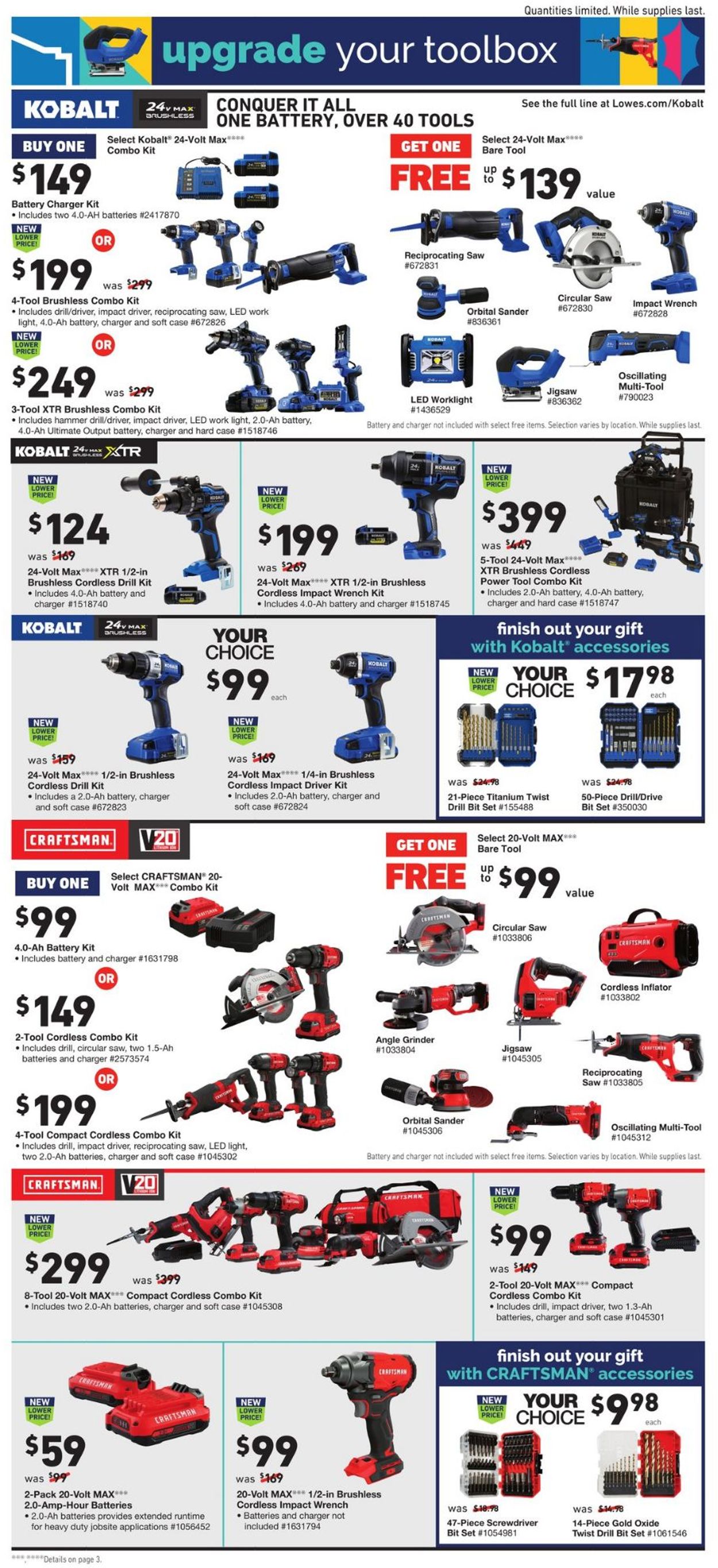 Catalogue Lowe's Black Friday 2020 from 11/26/2020