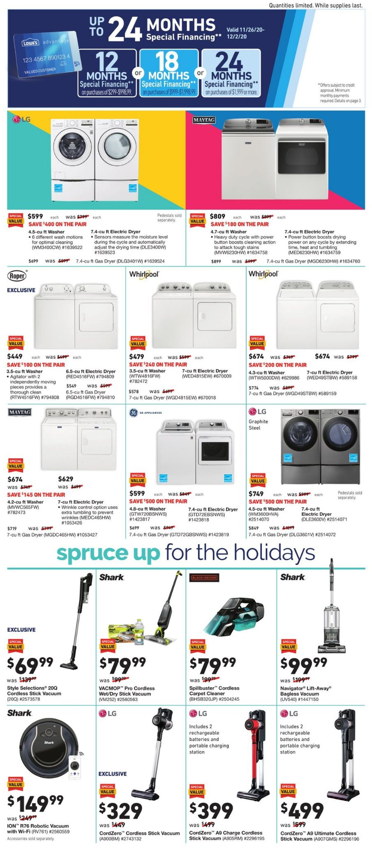 Catalogue Lowe's Black Friday 2020 from 11/26/2020