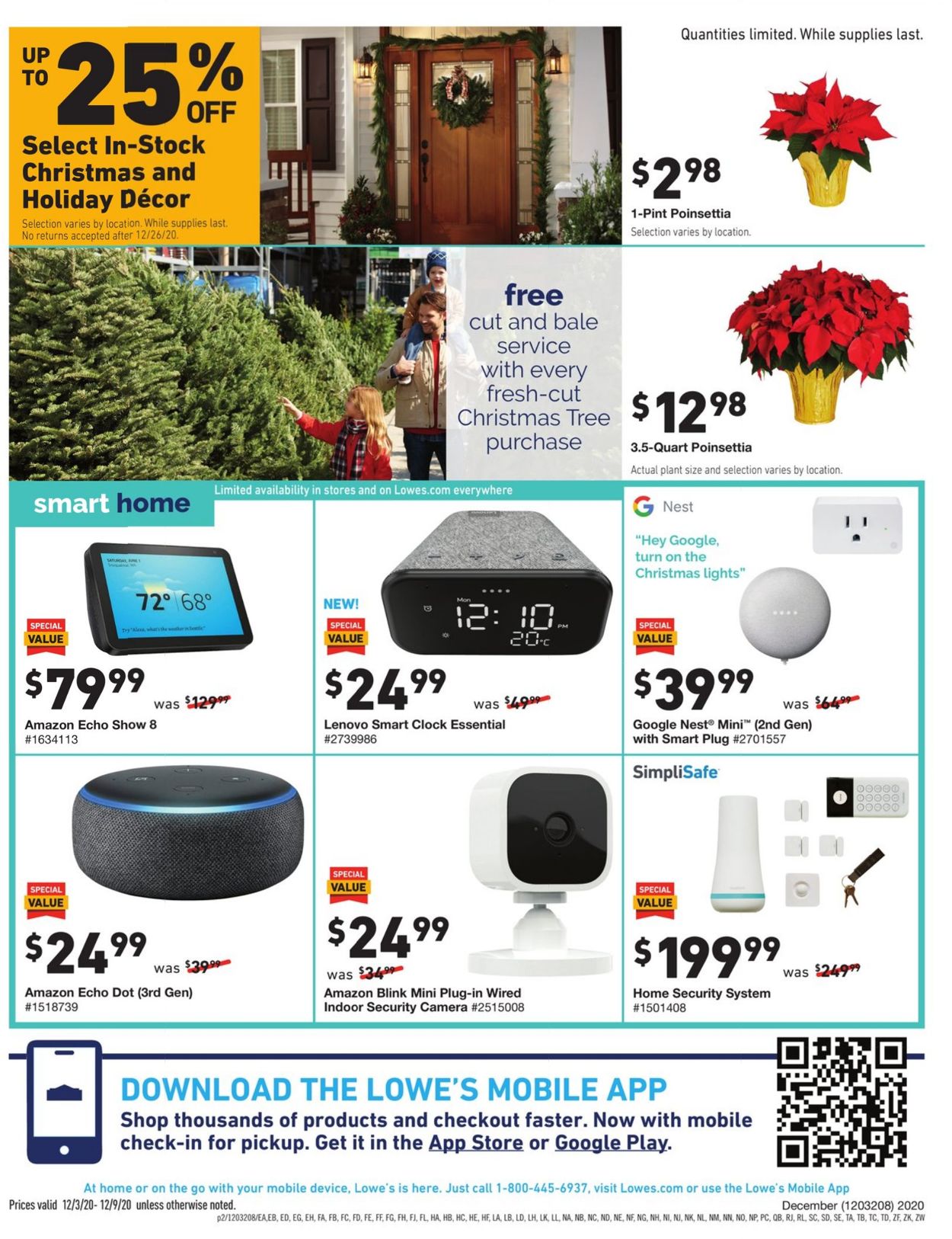 Catalogue Lowe's from 12/03/2020