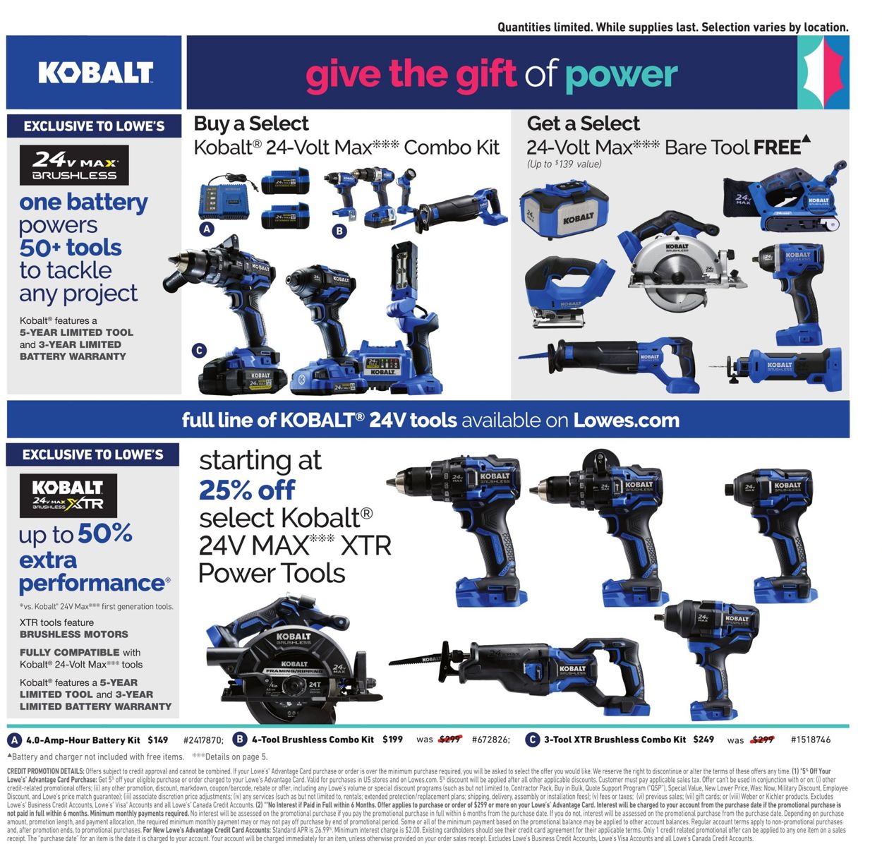 Catalogue Lowe's from 12/10/2020