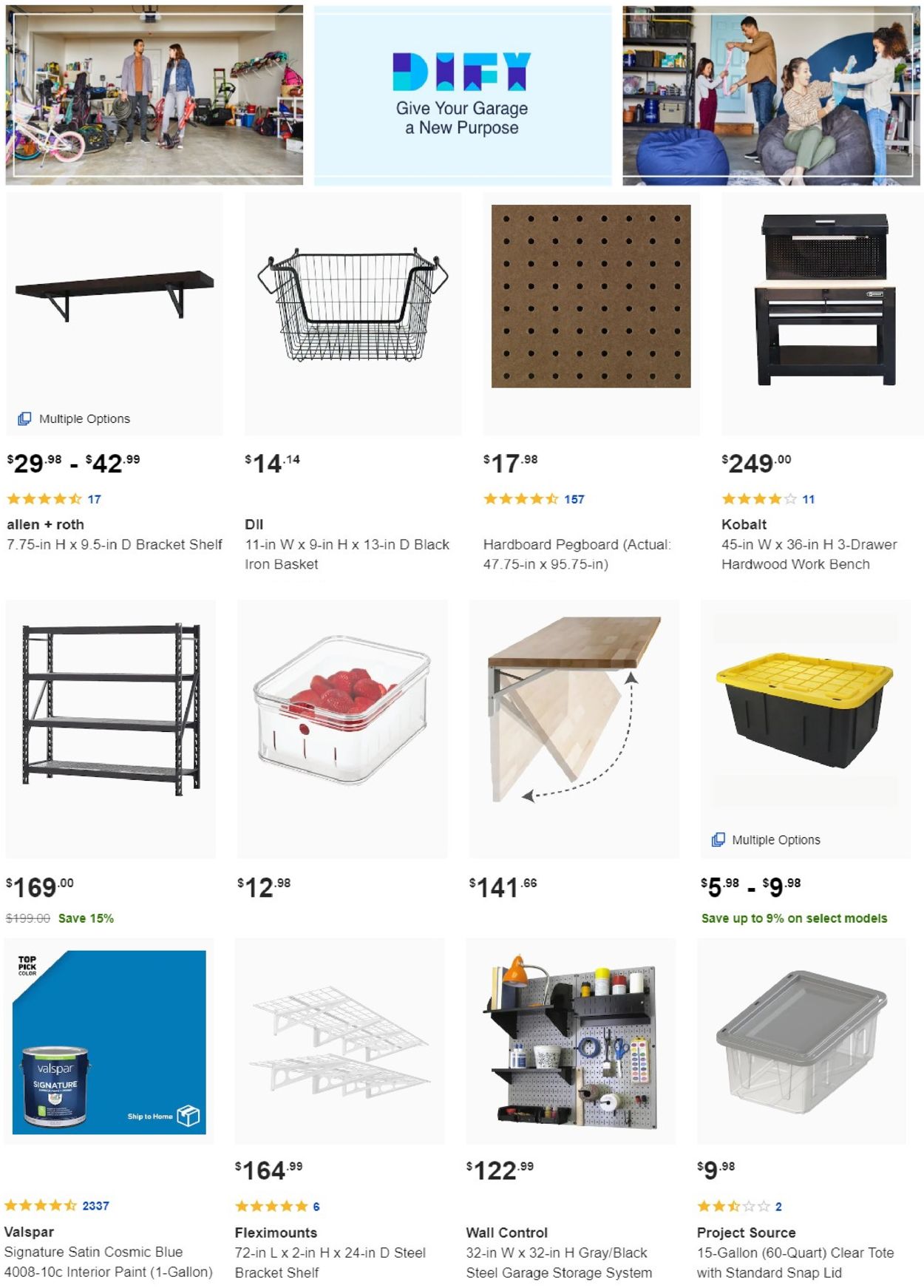 Catalogue Lowe's from 01/14/2021