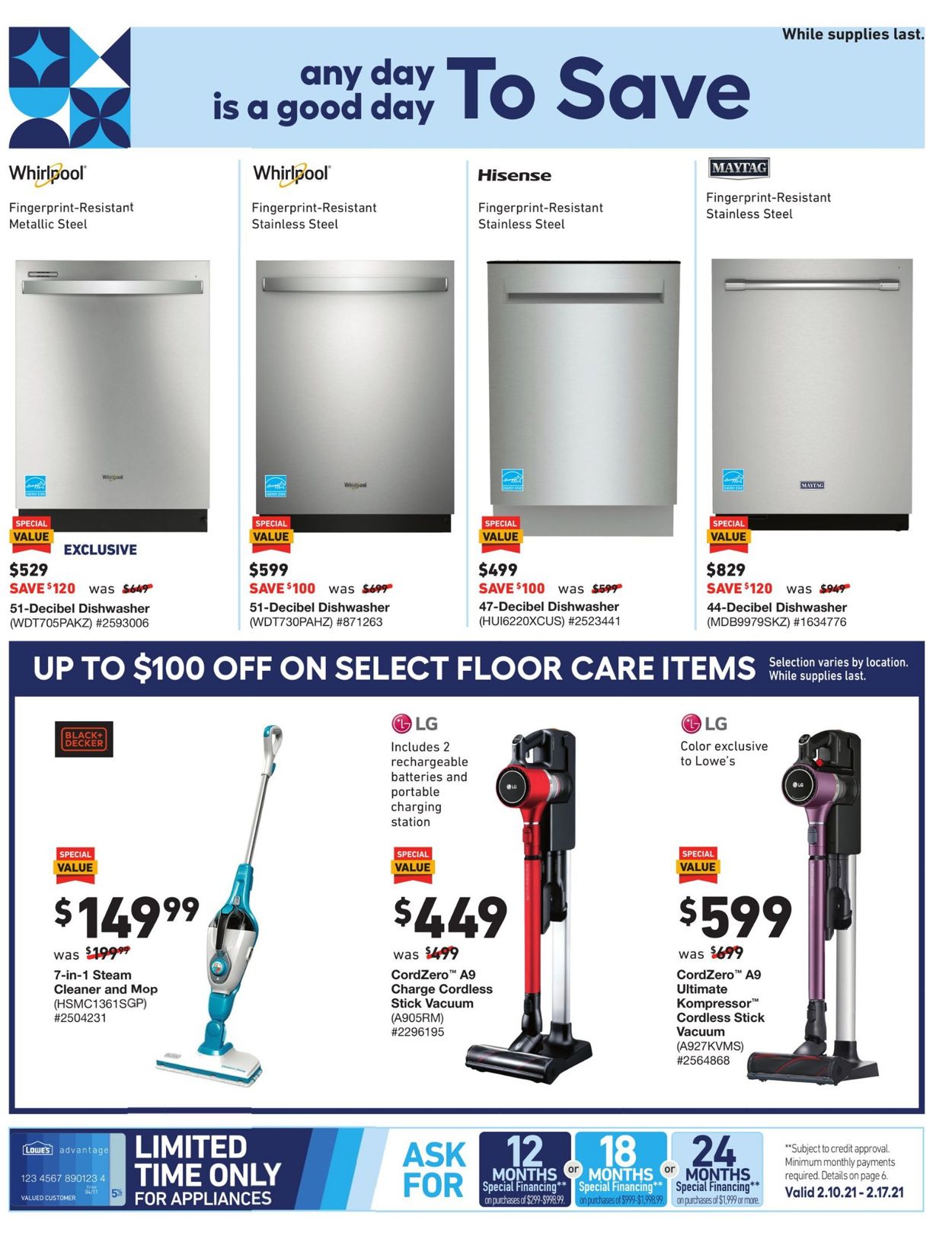 Catalogue Lowe's from 02/11/2021