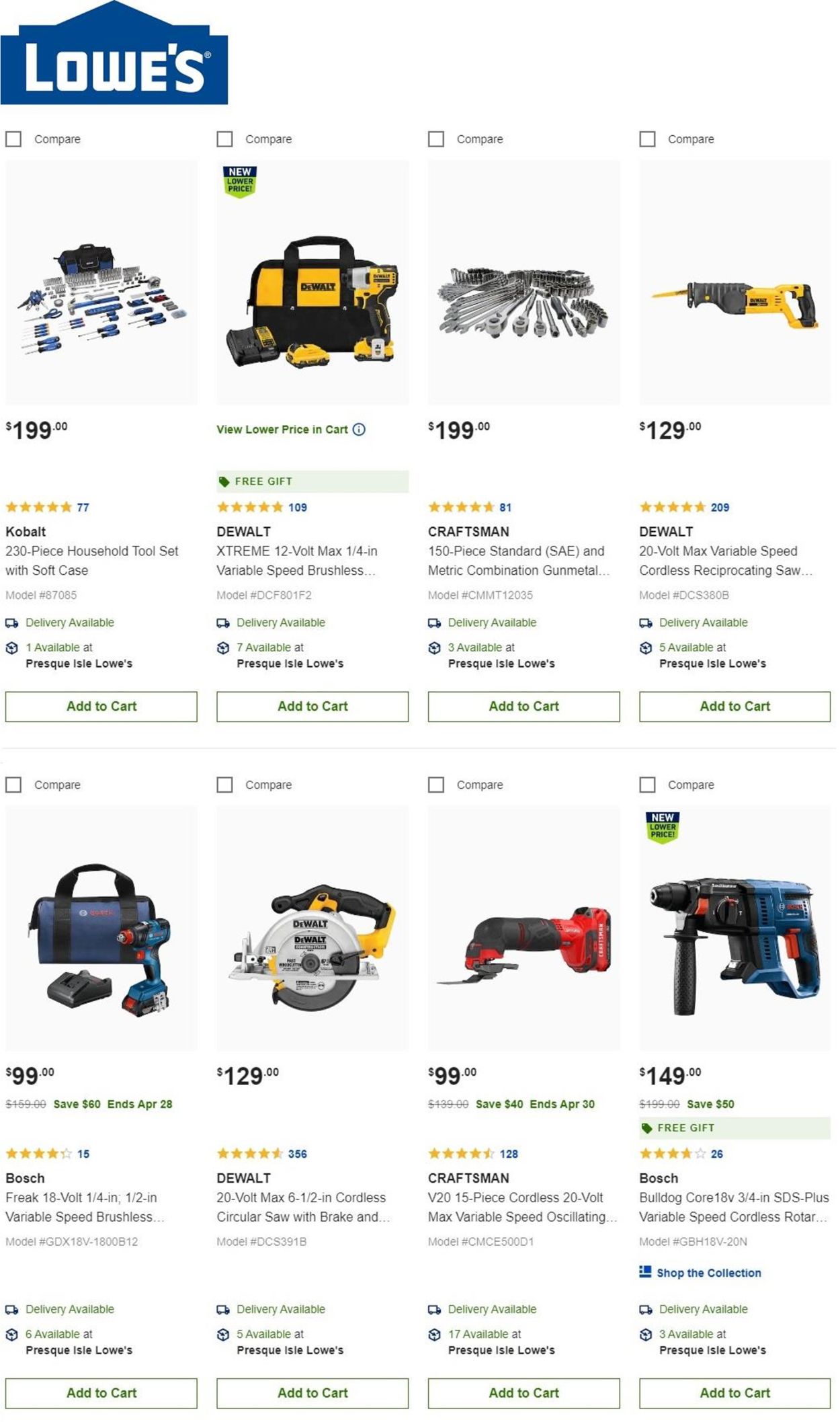 Catalogue Lowe's from 04/05/2021