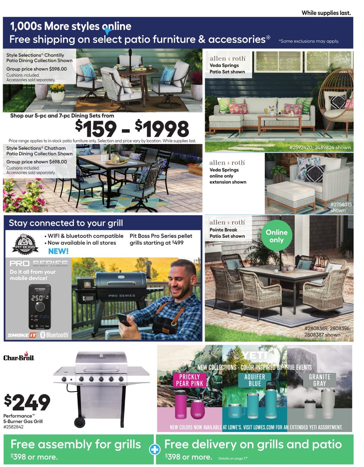Catalogue Lowe's from 04/22/2021