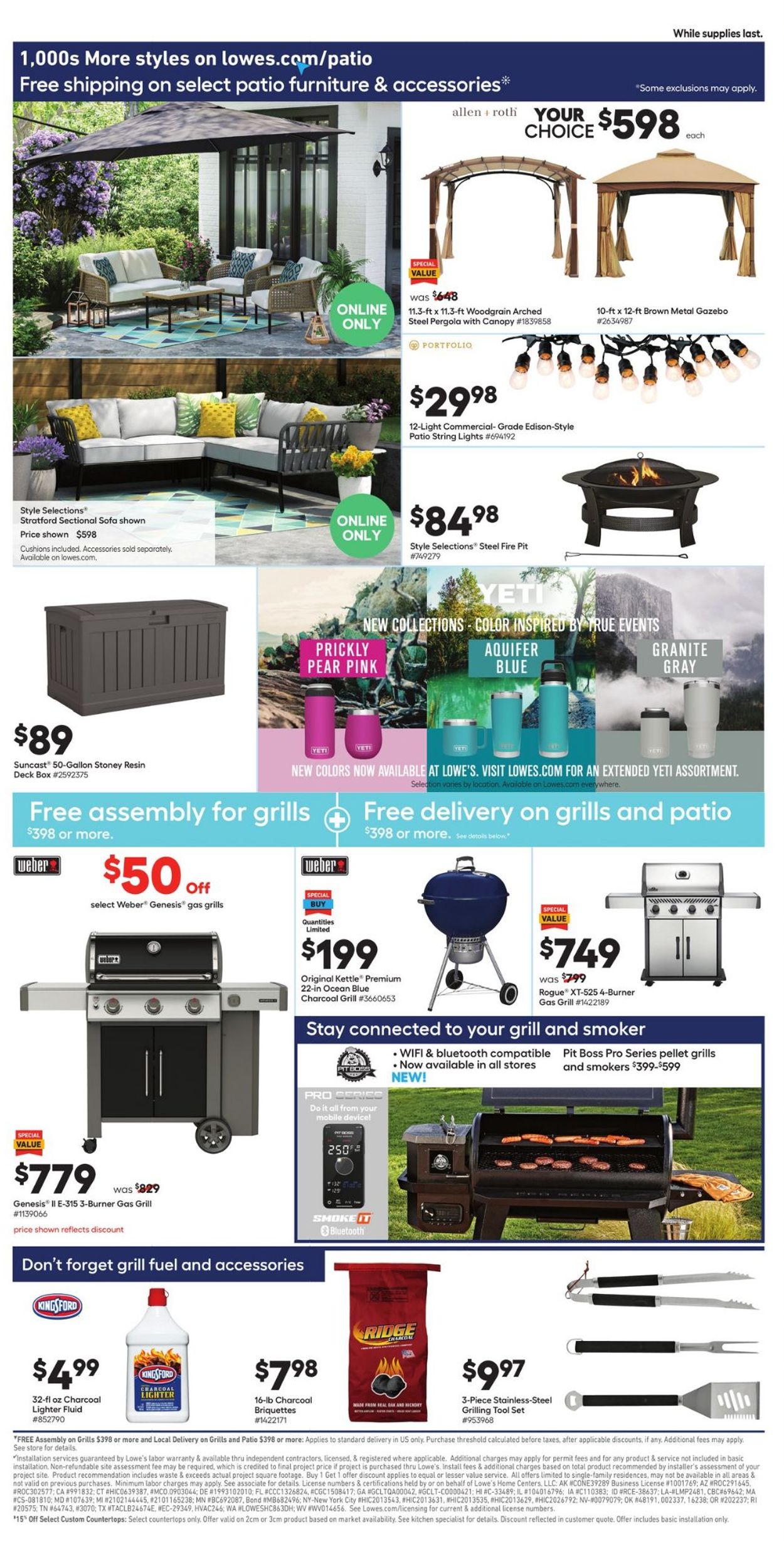 Catalogue Lowe's from 05/20/2021