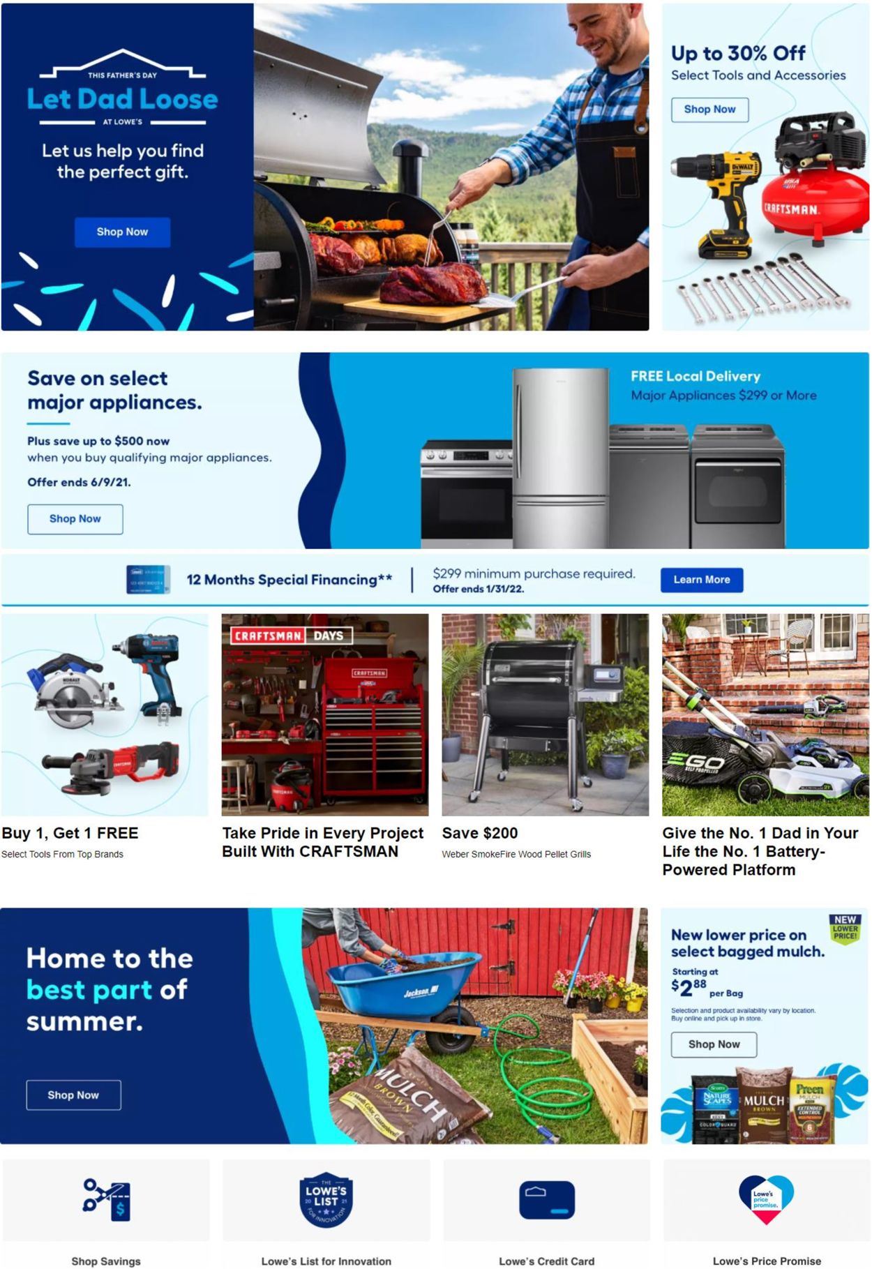 Catalogue Lowe's from 06/07/2021