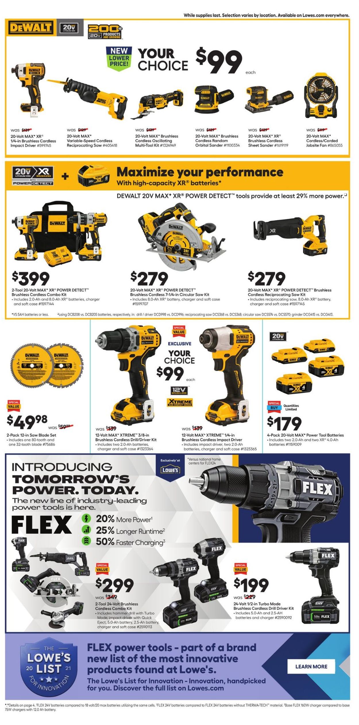 Catalogue Lowe's from 06/10/2021