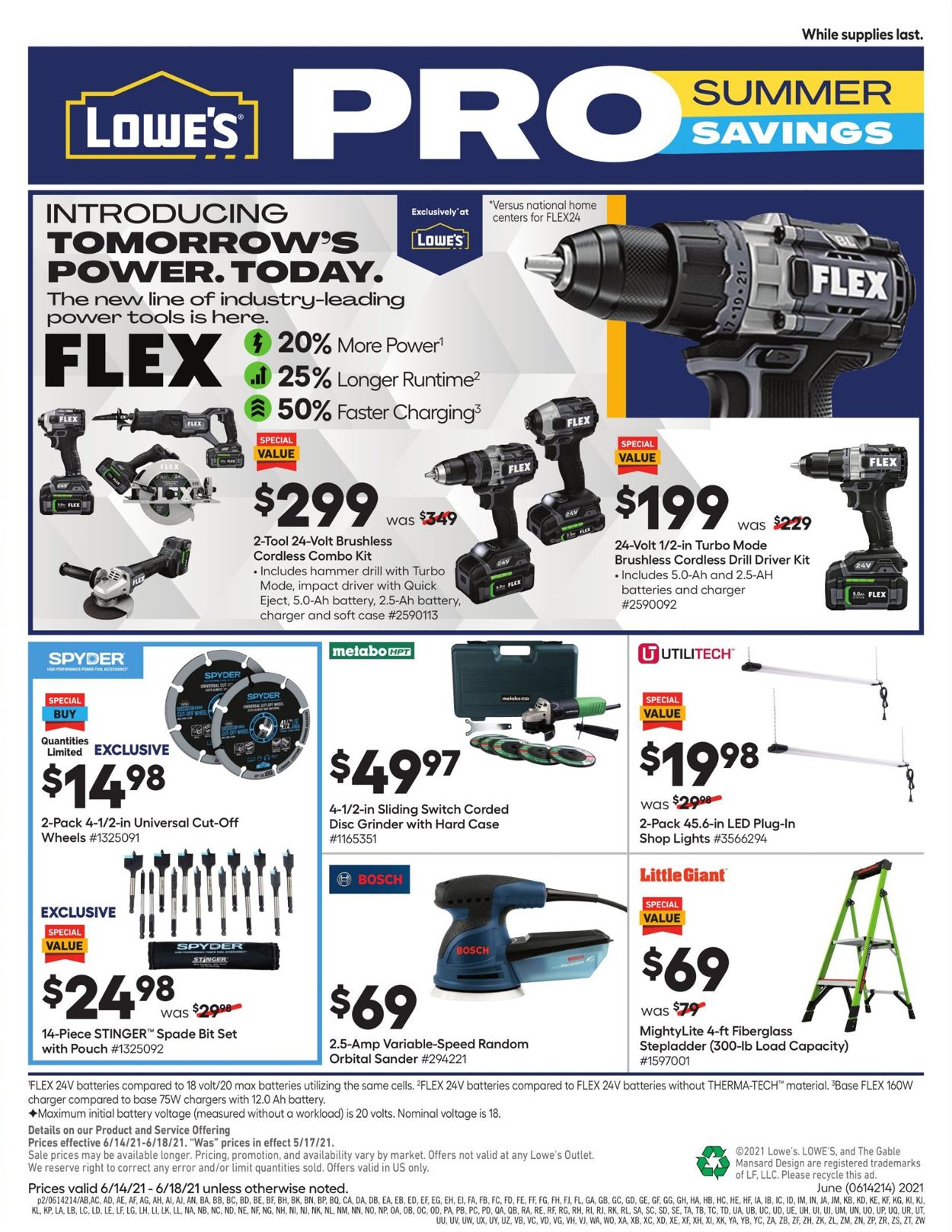 Catalogue Lowe's from 06/14/2021