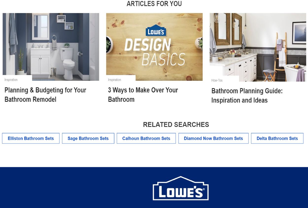 Catalogue Lowe's from 08/07/2021