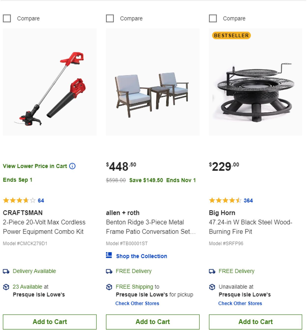 Catalogue Lowe's from 08/21/2021