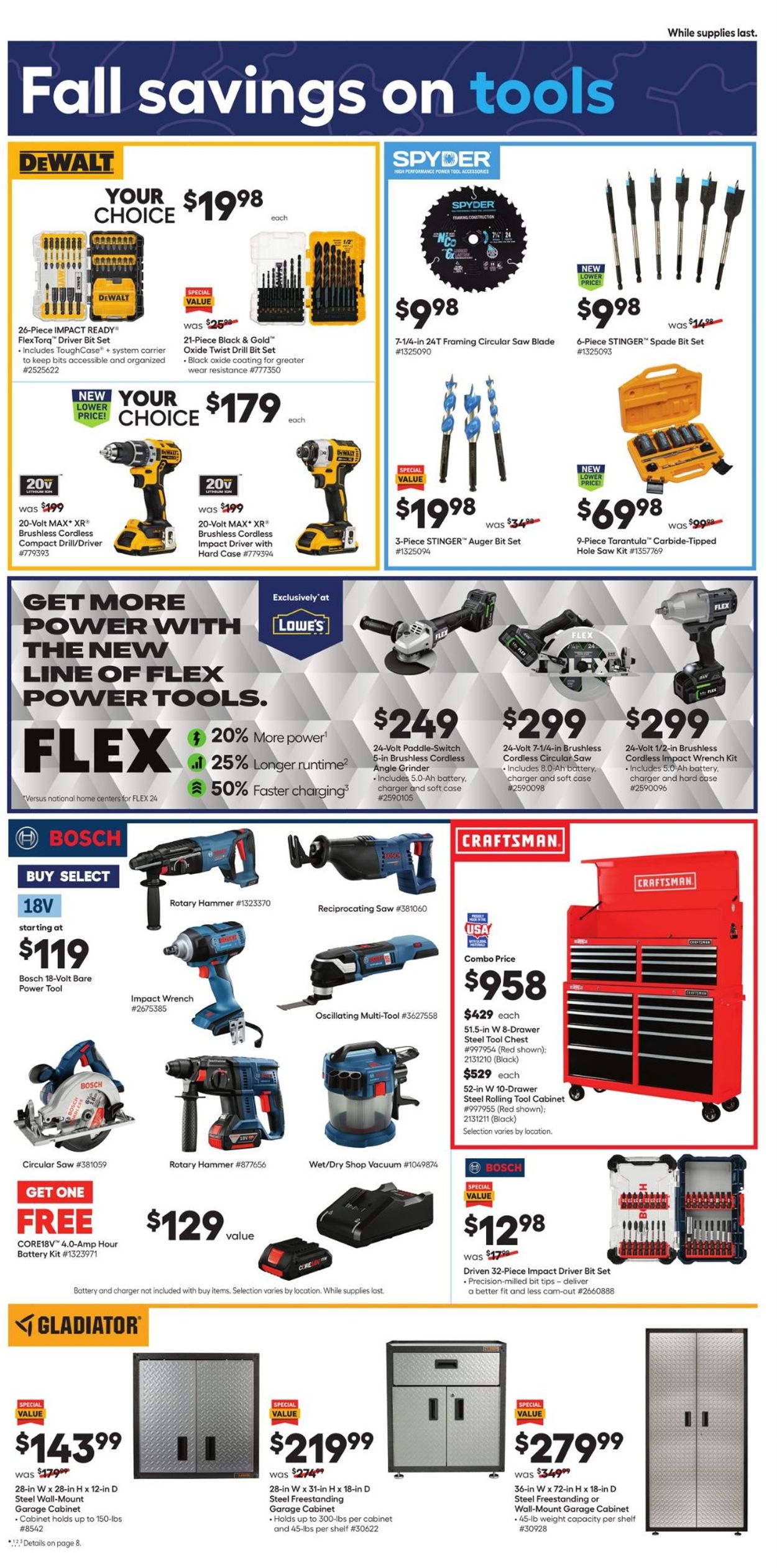 Catalogue Lowe's from 08/26/2021