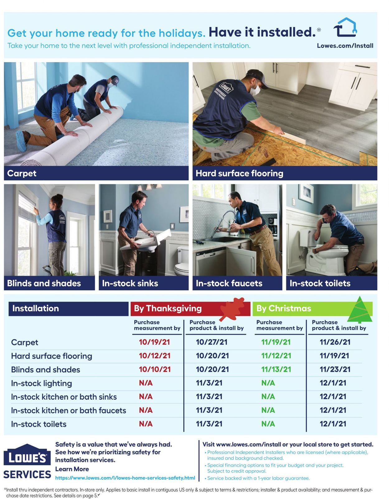 Catalogue Lowe's from 09/02/2021