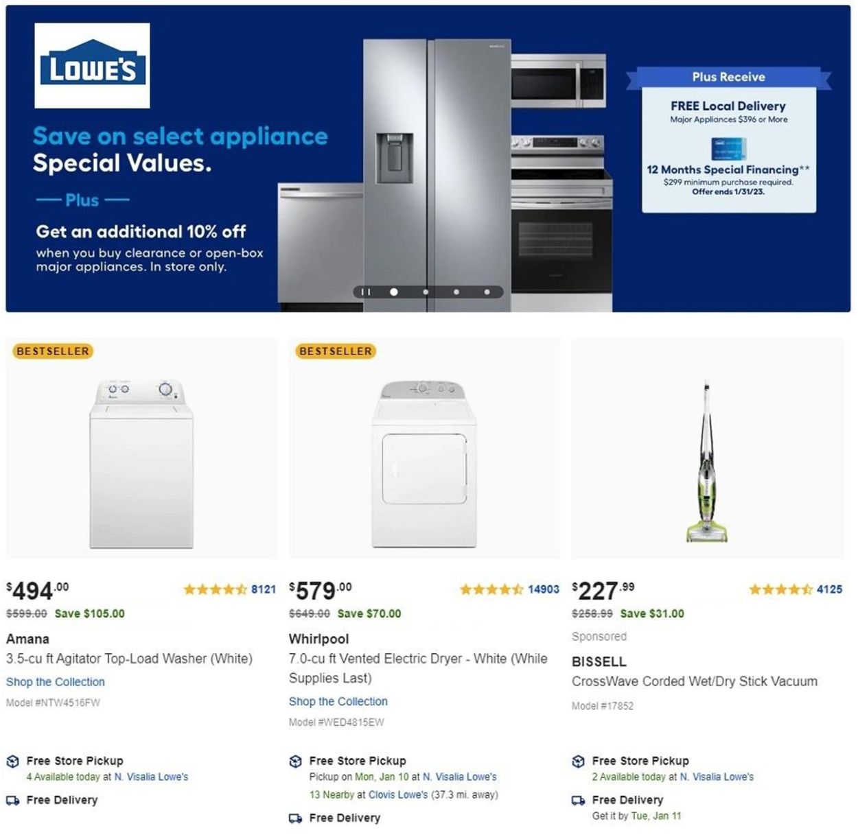 Catalogue Lowe's from 01/03/2022