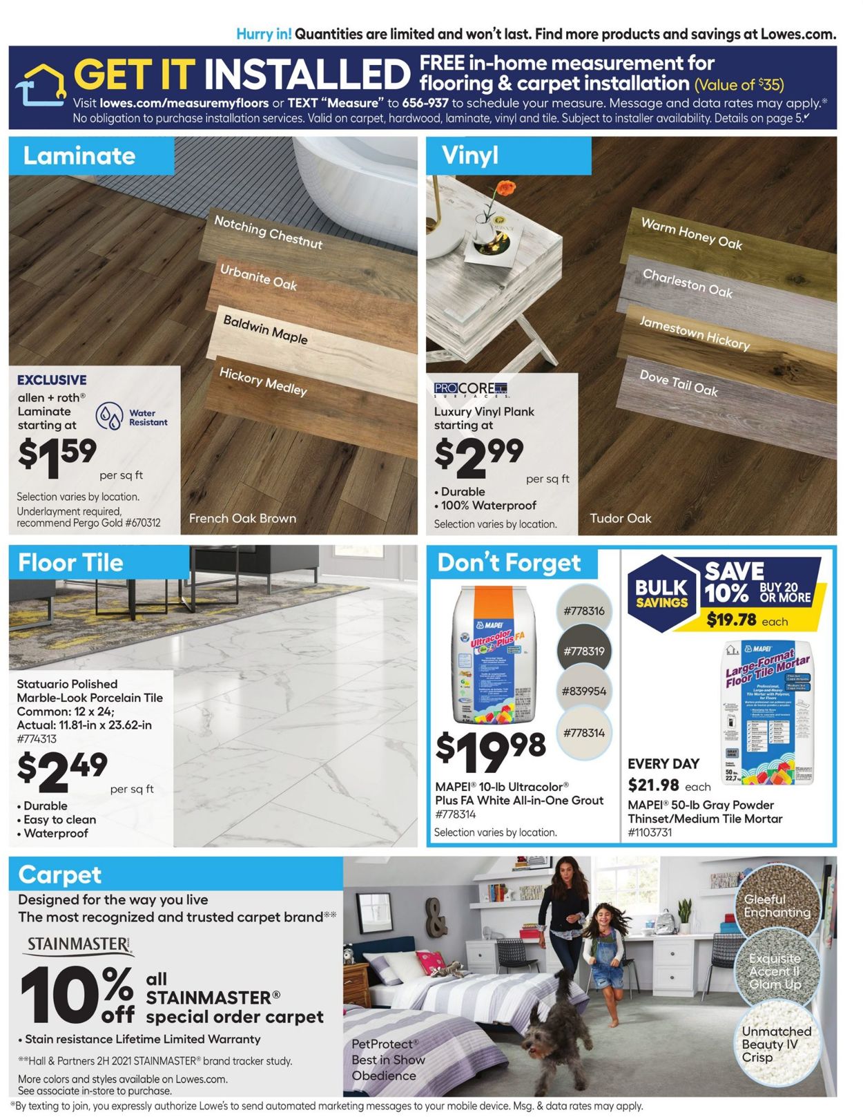 Catalogue Lowe's from 02/14/2022