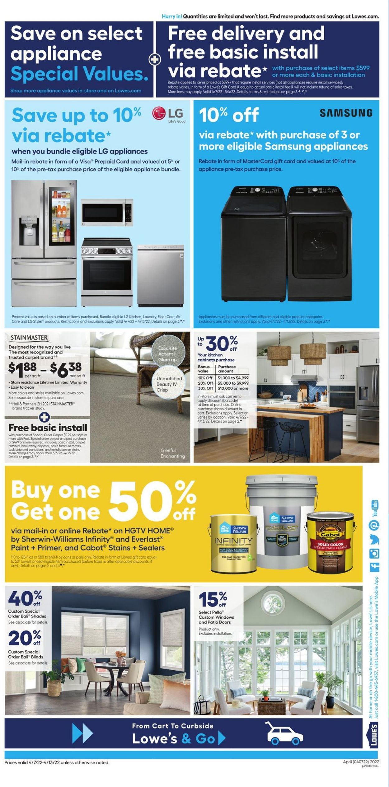 Catalogue Lowe's from 04/07/2022