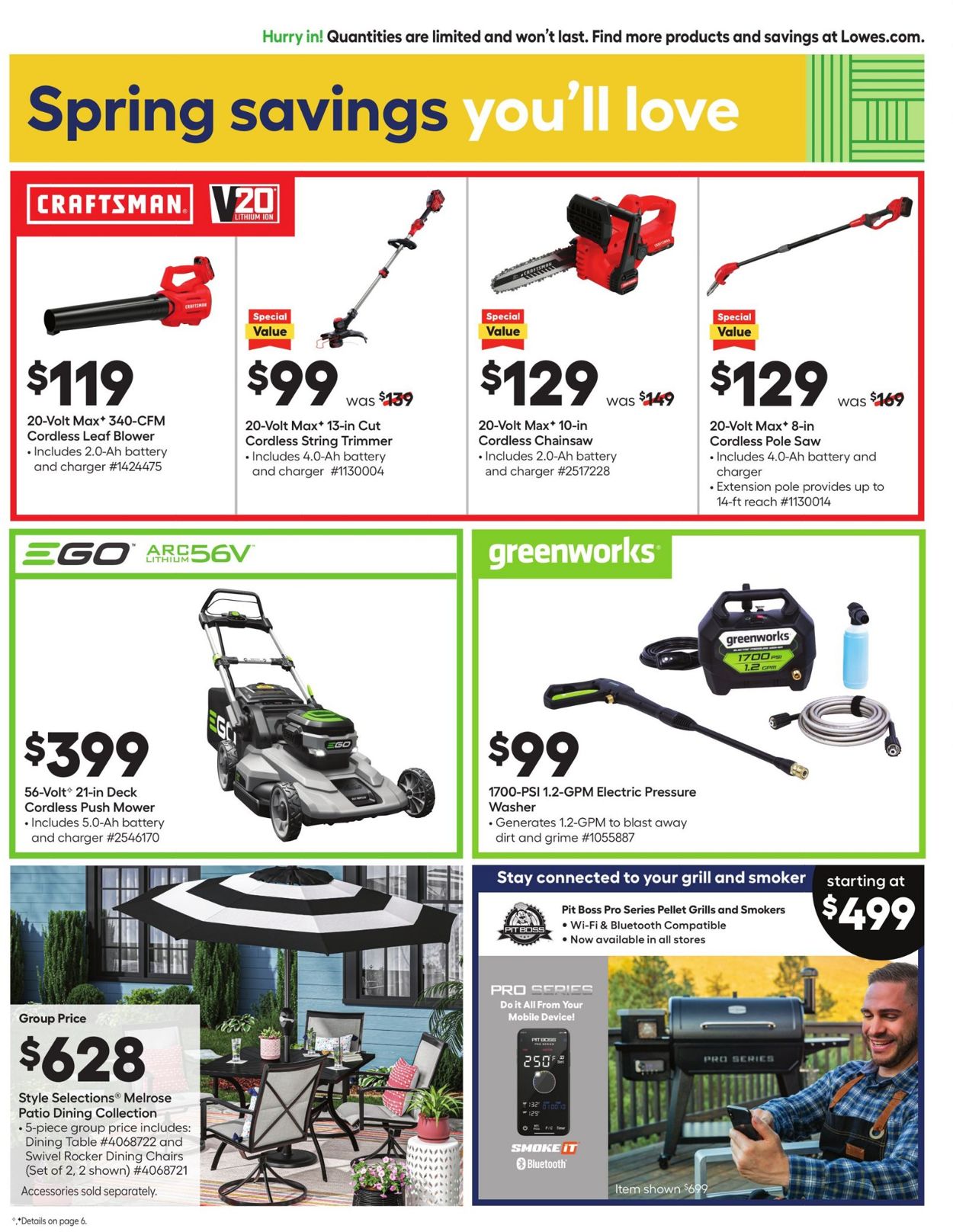 Catalogue Lowe's from 04/21/2022