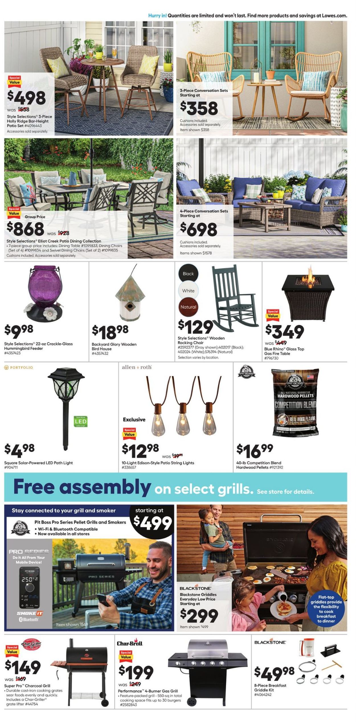 Catalogue Lowe's from 05/05/2022