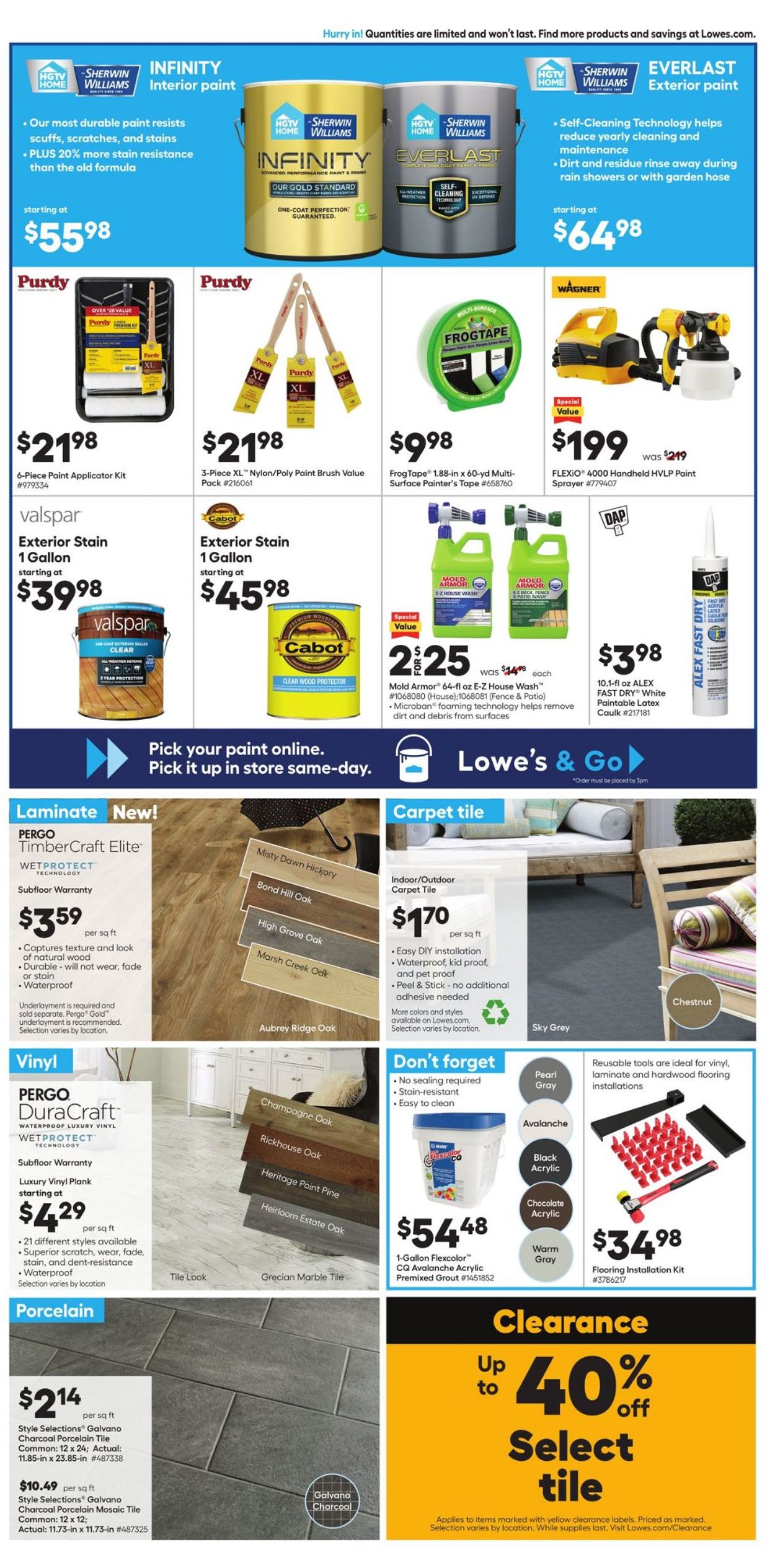 Catalogue Lowe's from 05/05/2022