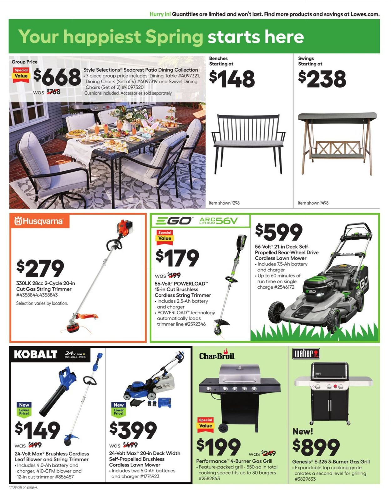 Catalogue Lowe's from 05/12/2022