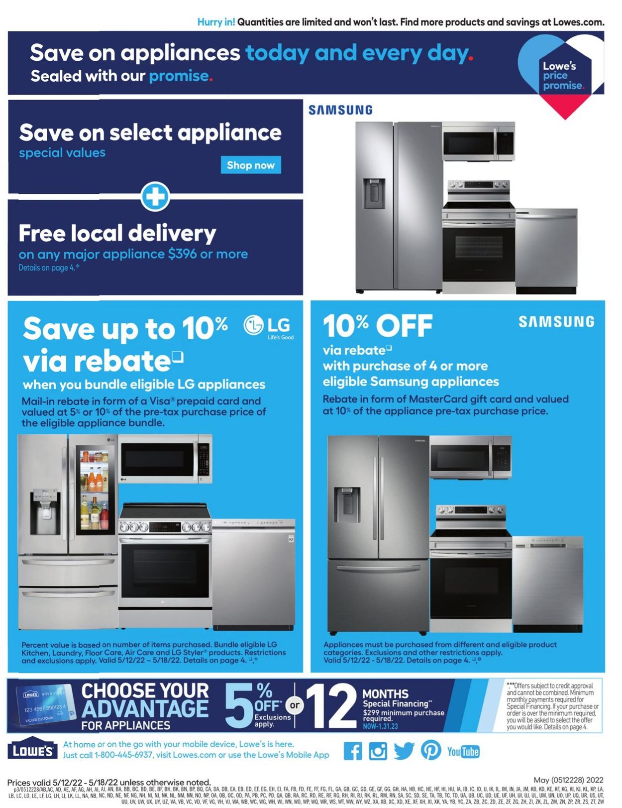 Catalogue Lowe's from 05/12/2022