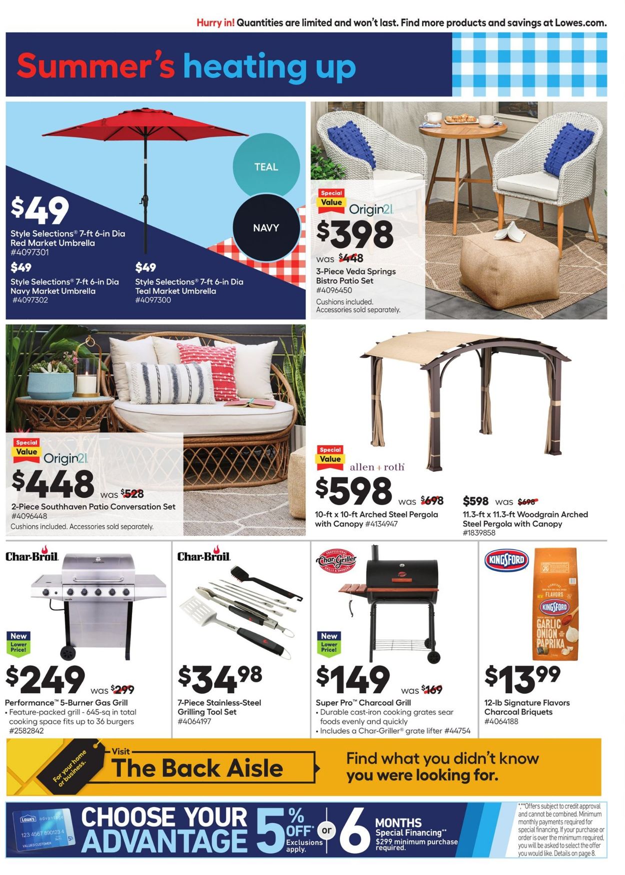 Catalogue Lowe's from 05/19/2022