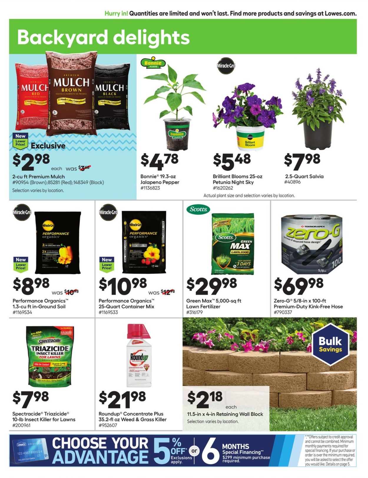 Catalogue Lowe's from 06/02/2022