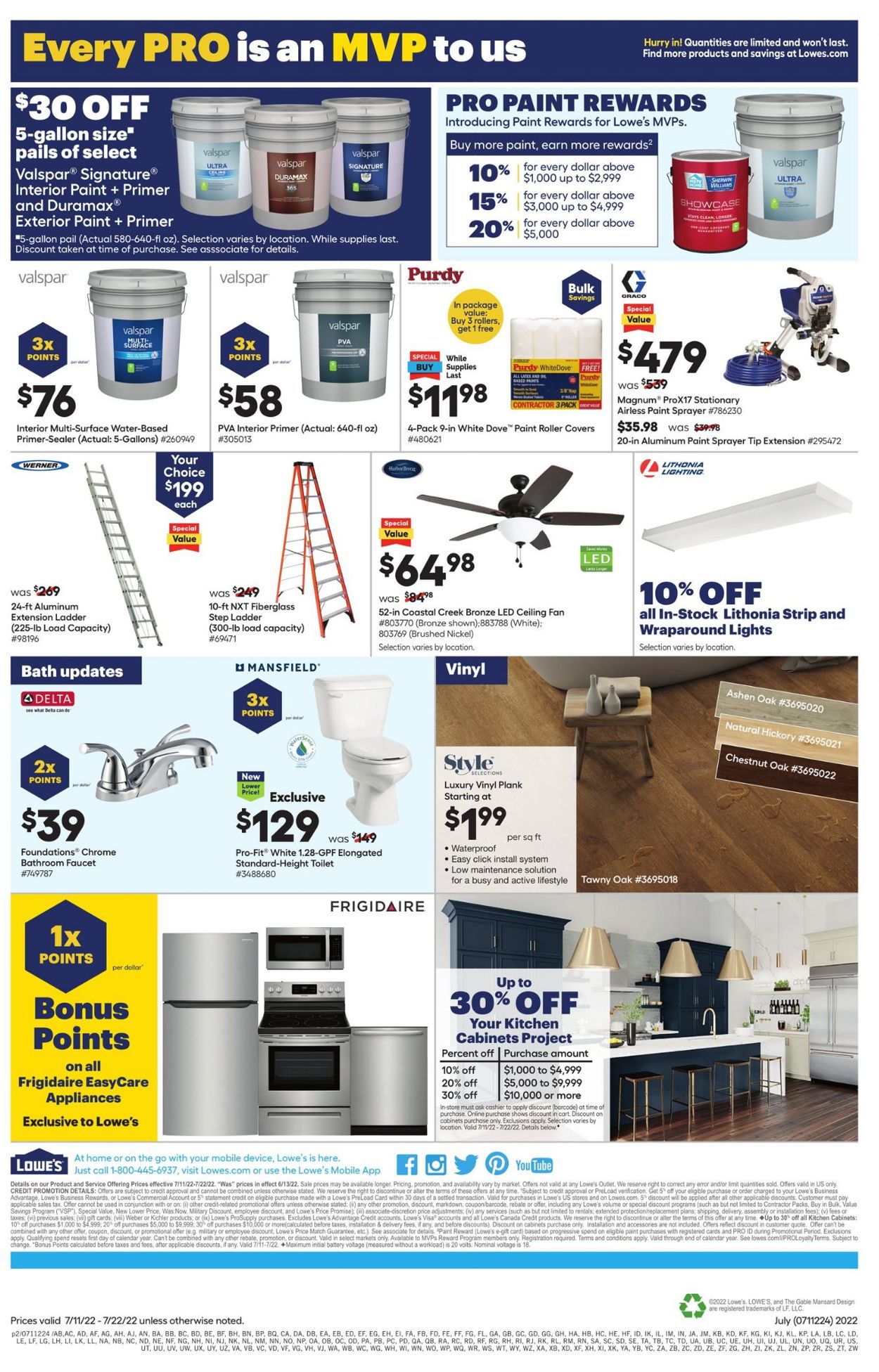 Catalogue Lowe's from 07/11/2022