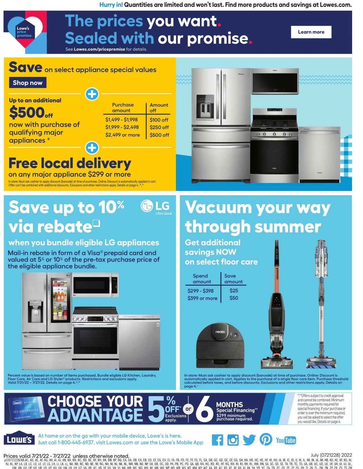 Catalogue Lowe's from 07/21/2022