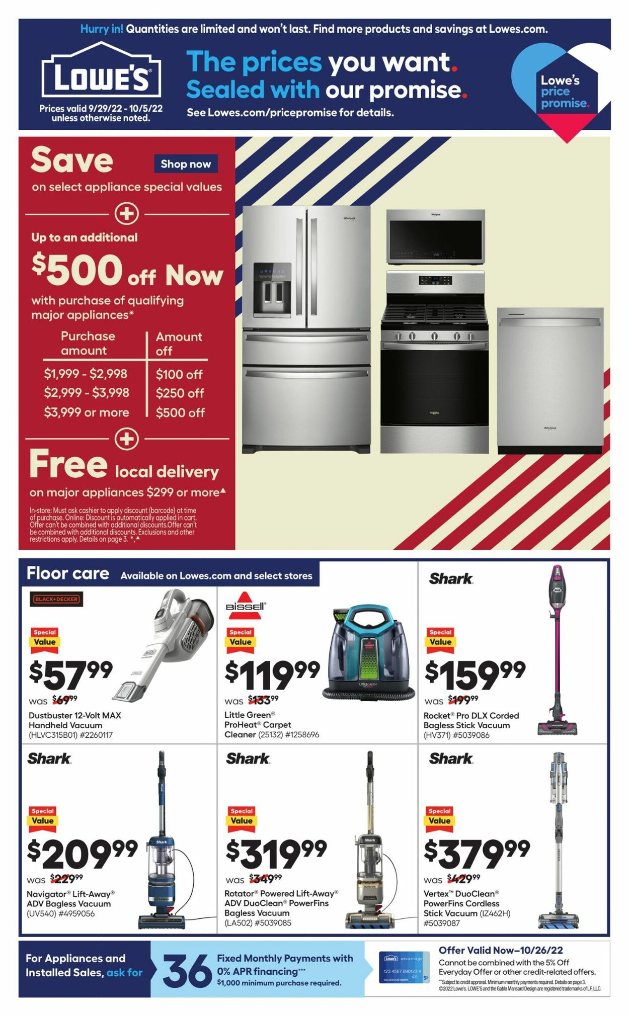 Catalogue Lowe's from 09/29/2022