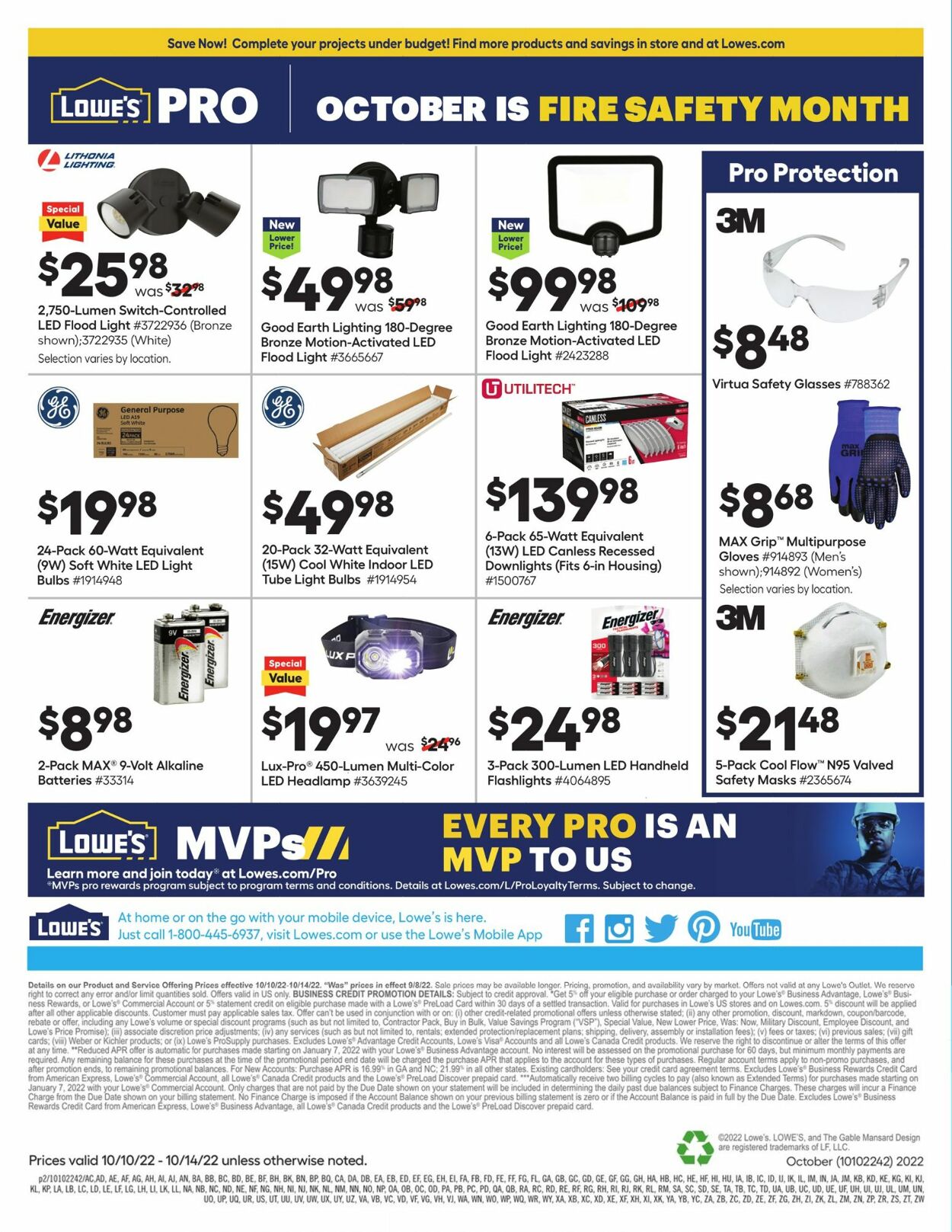 Catalogue Lowe's from 10/10/2022