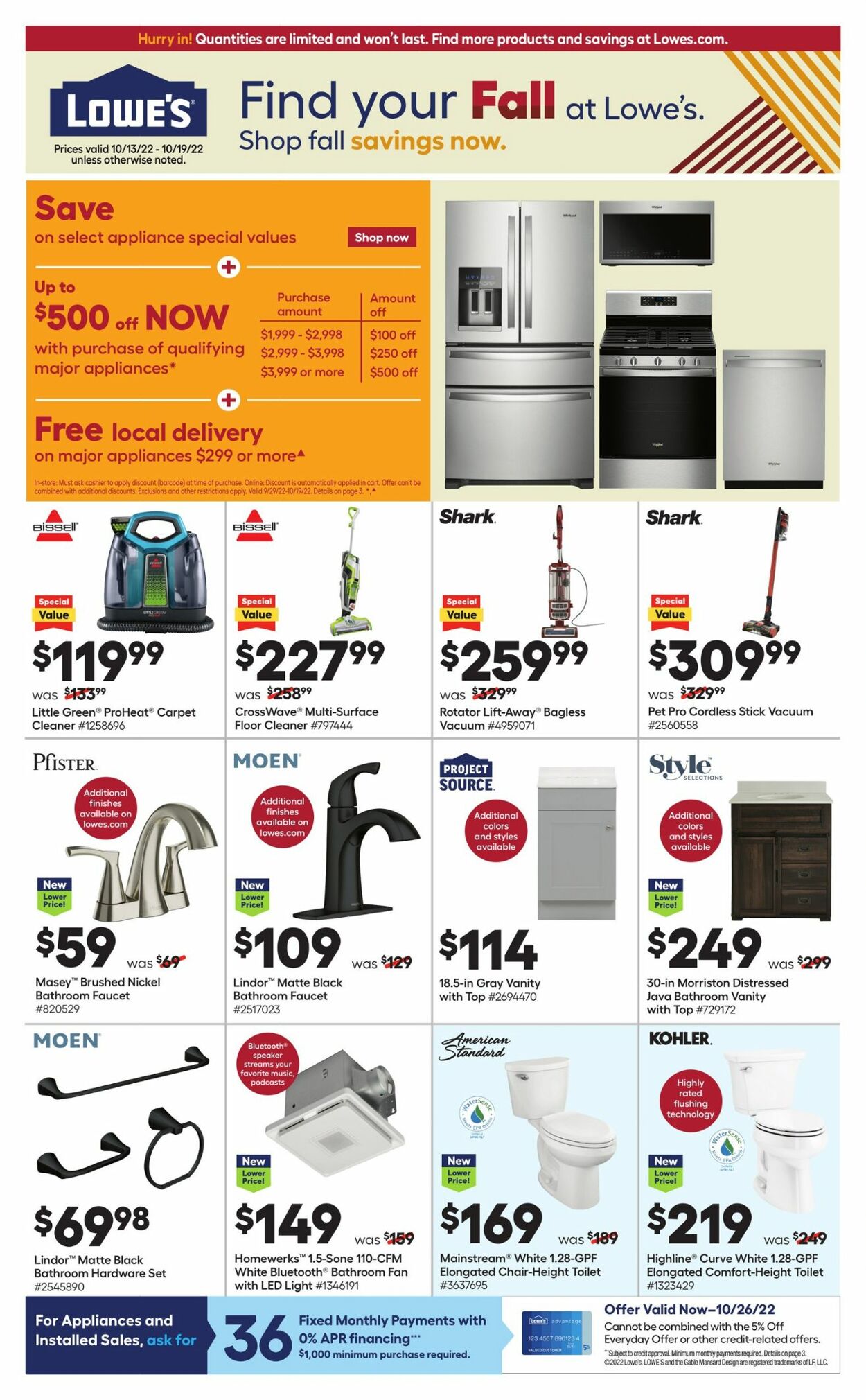 Catalogue Lowe's from 10/12/2022