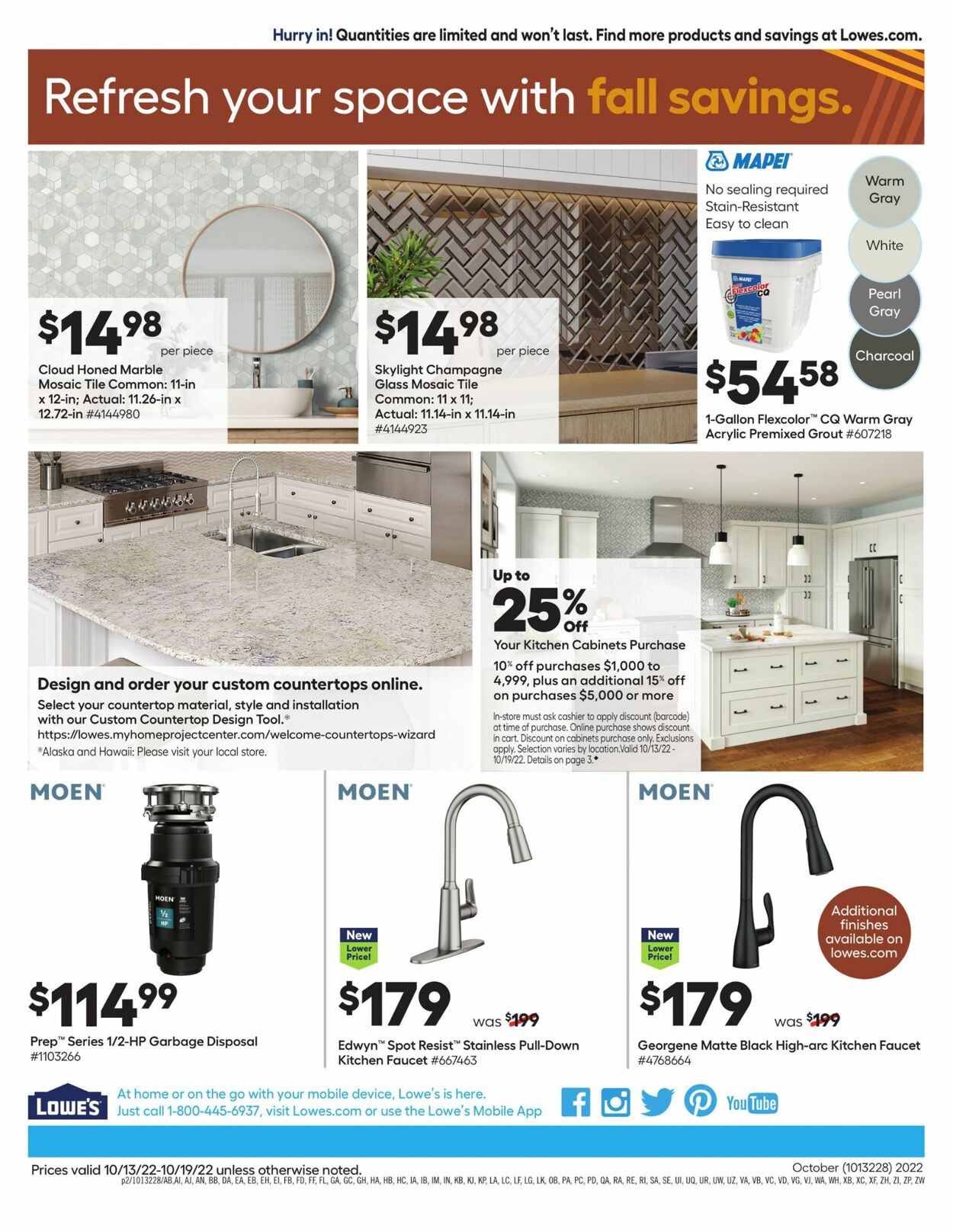 Catalogue Lowe's from 10/12/2022