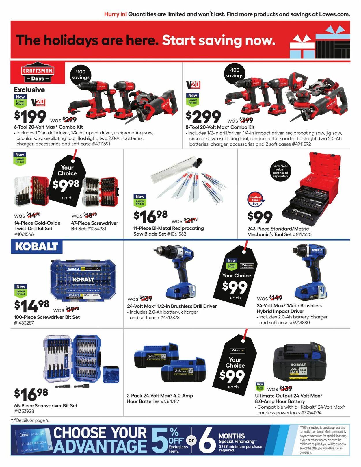 Catalogue Lowe's from 11/03/2022