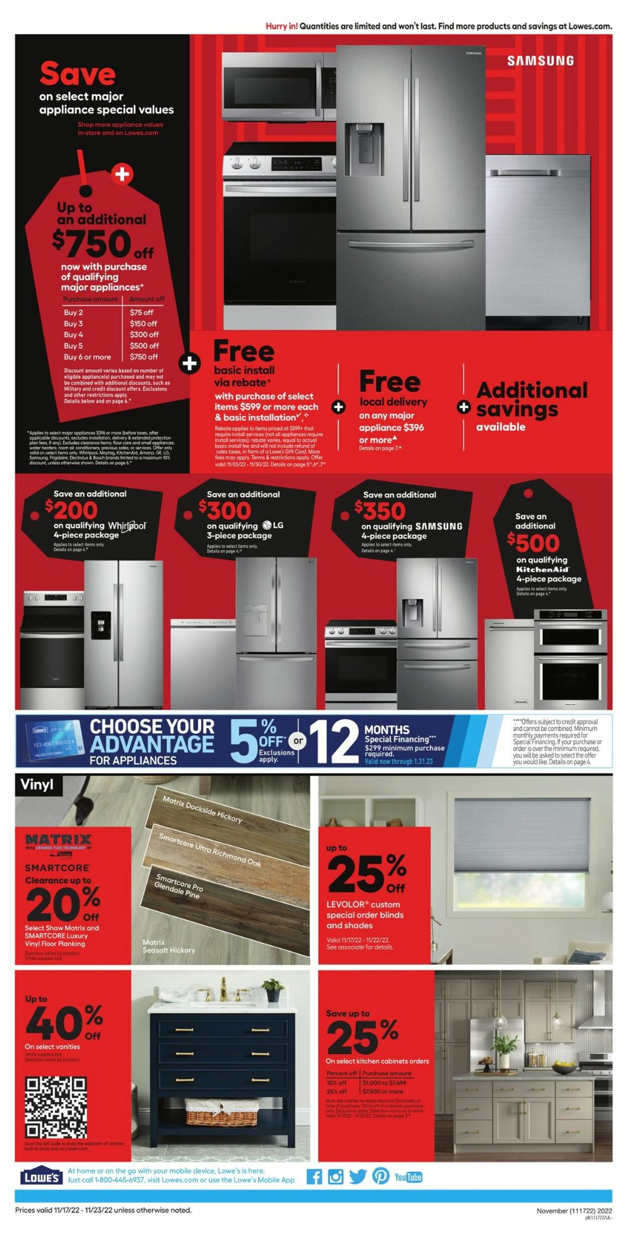 Catalogue Lowe's from 11/17/2022