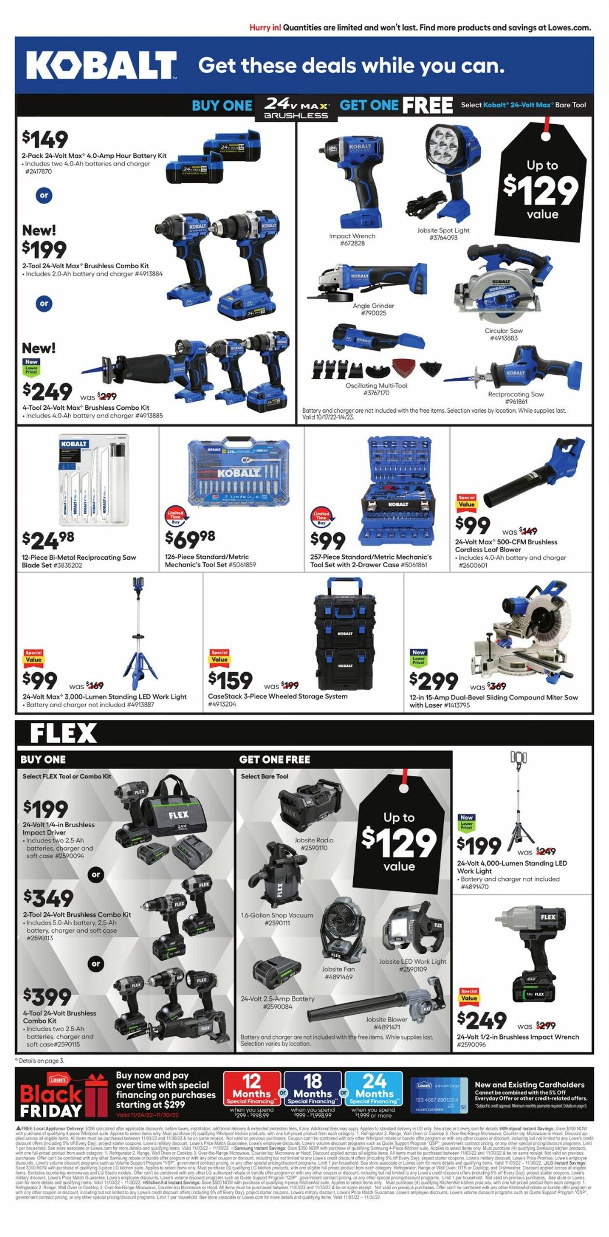 Catalogue Lowe's from 11/24/2022