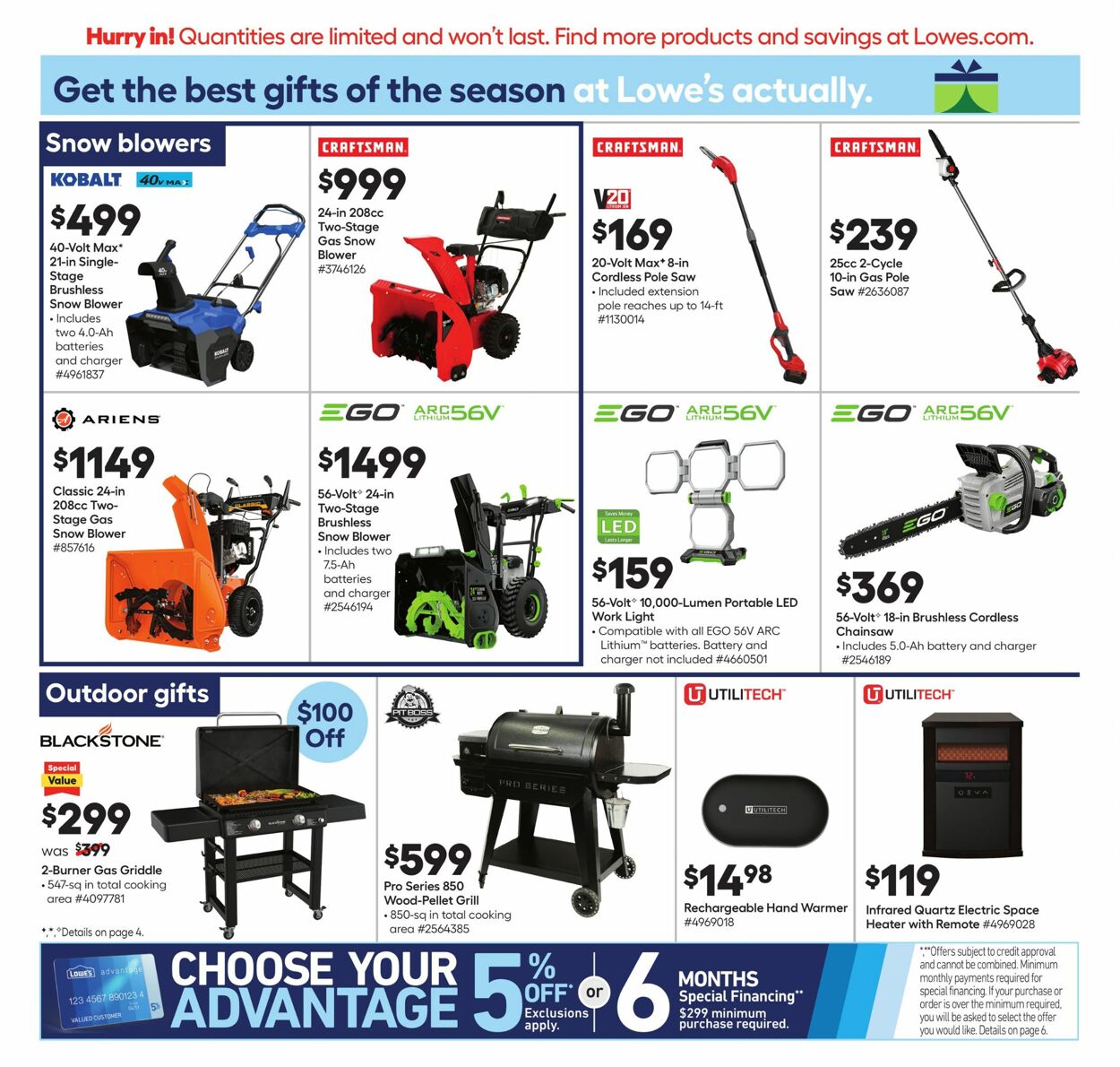 Catalogue Lowe's from 12/08/2022