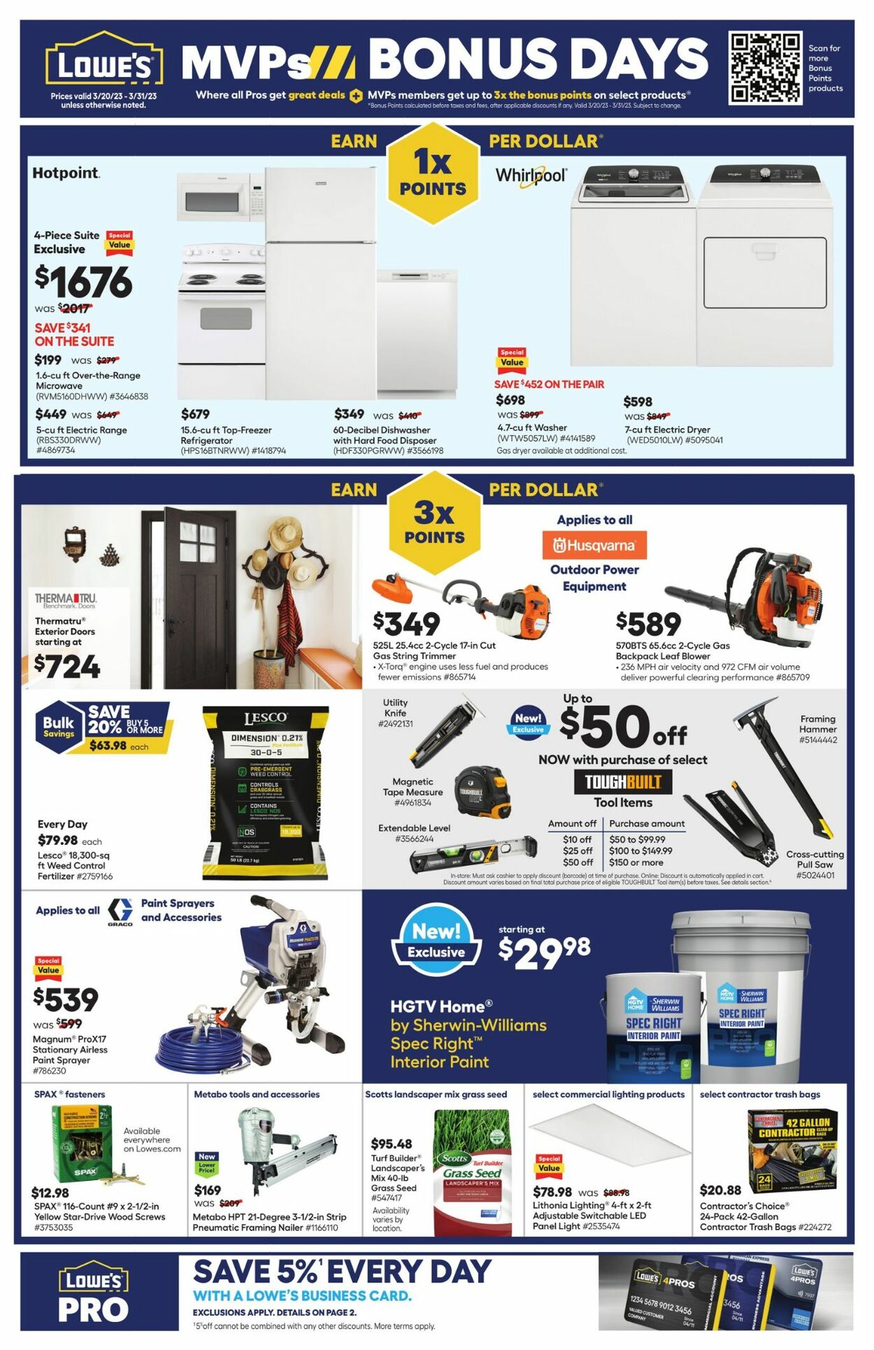 Catalogue Lowe's from 03/20/2023